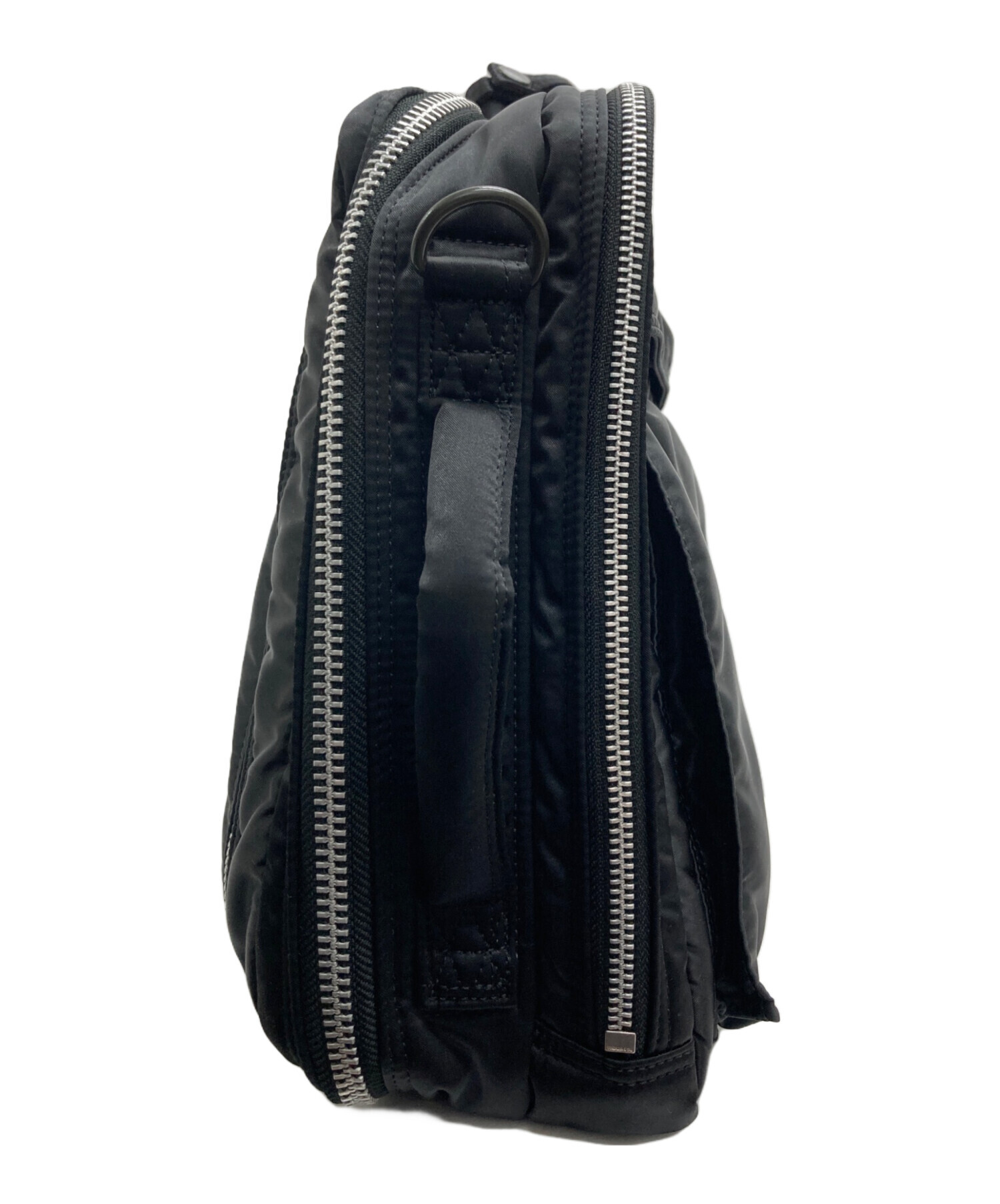 中古・古着通販】PORTER (ポーター) 3WAY DOCUMENT BAG W zip ブラック