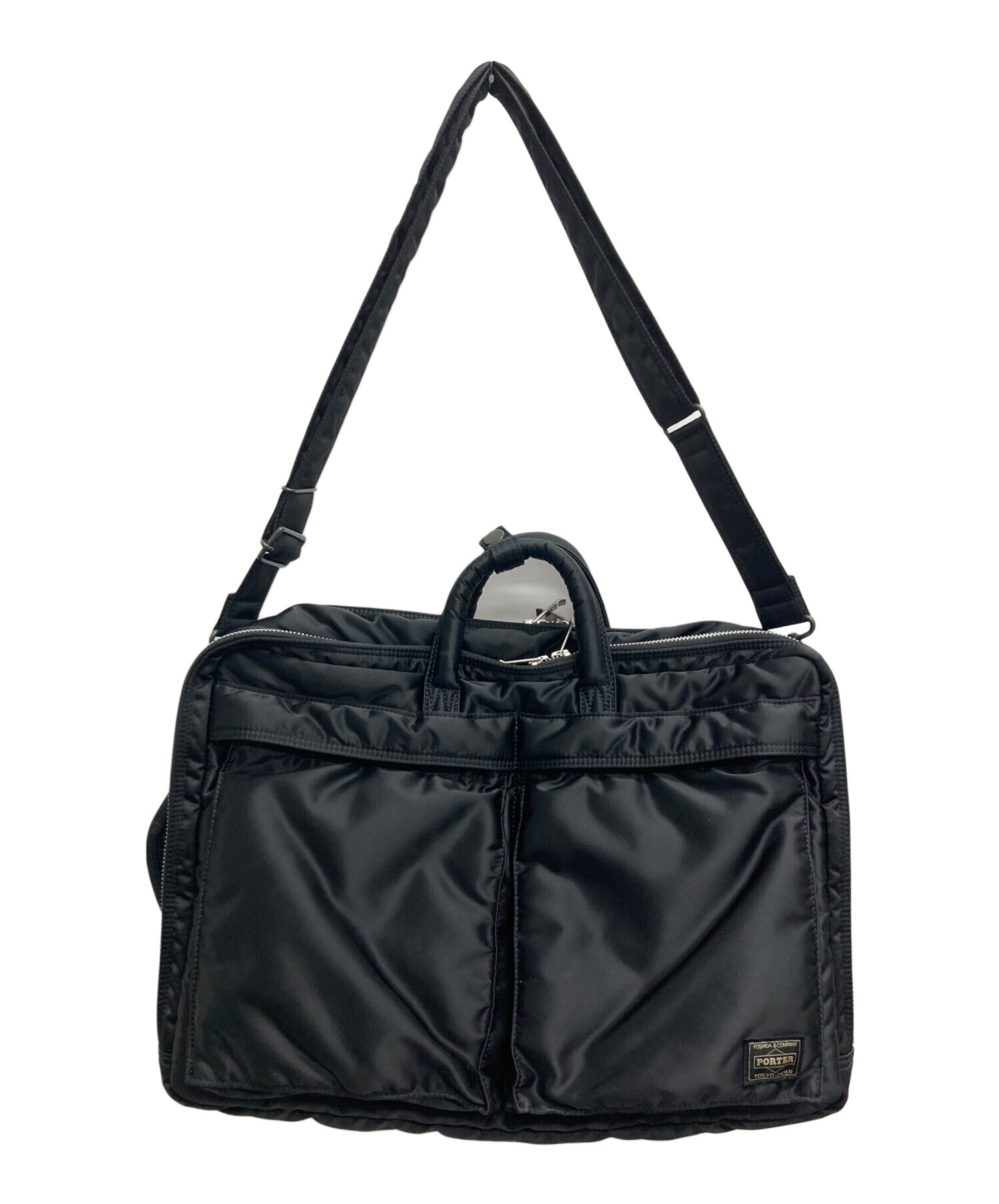 リエダックさまご確認ページ 中古・古着通販】PORTER (ポーター) 3WAY DOCUMENT BAG W zip ブラック