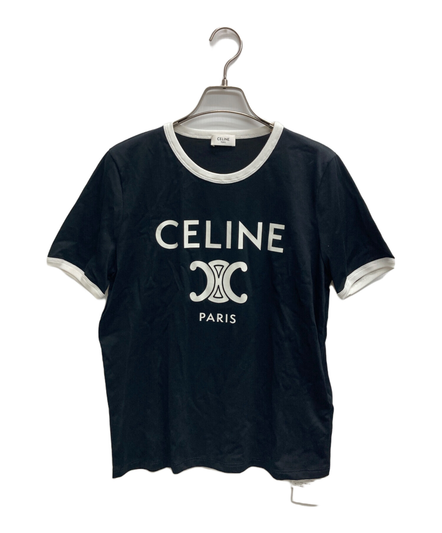 セリーヌ 半袖 未使用品 CELINE 新品未使用 半袖Tシャツ XS トリオンフ