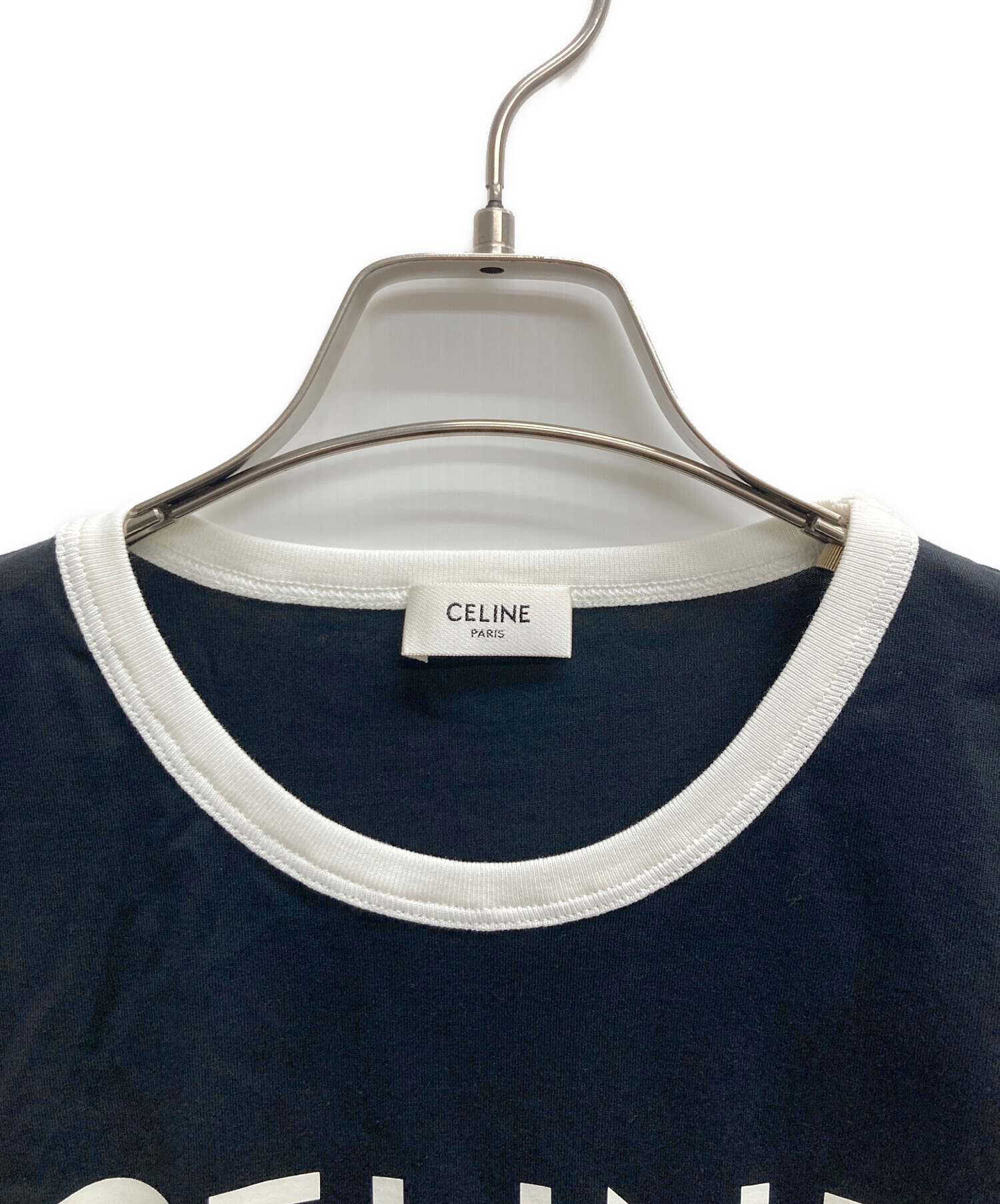 中古・古着通販】CELINE (セリーヌ) トリオンフプリントリンガーT 