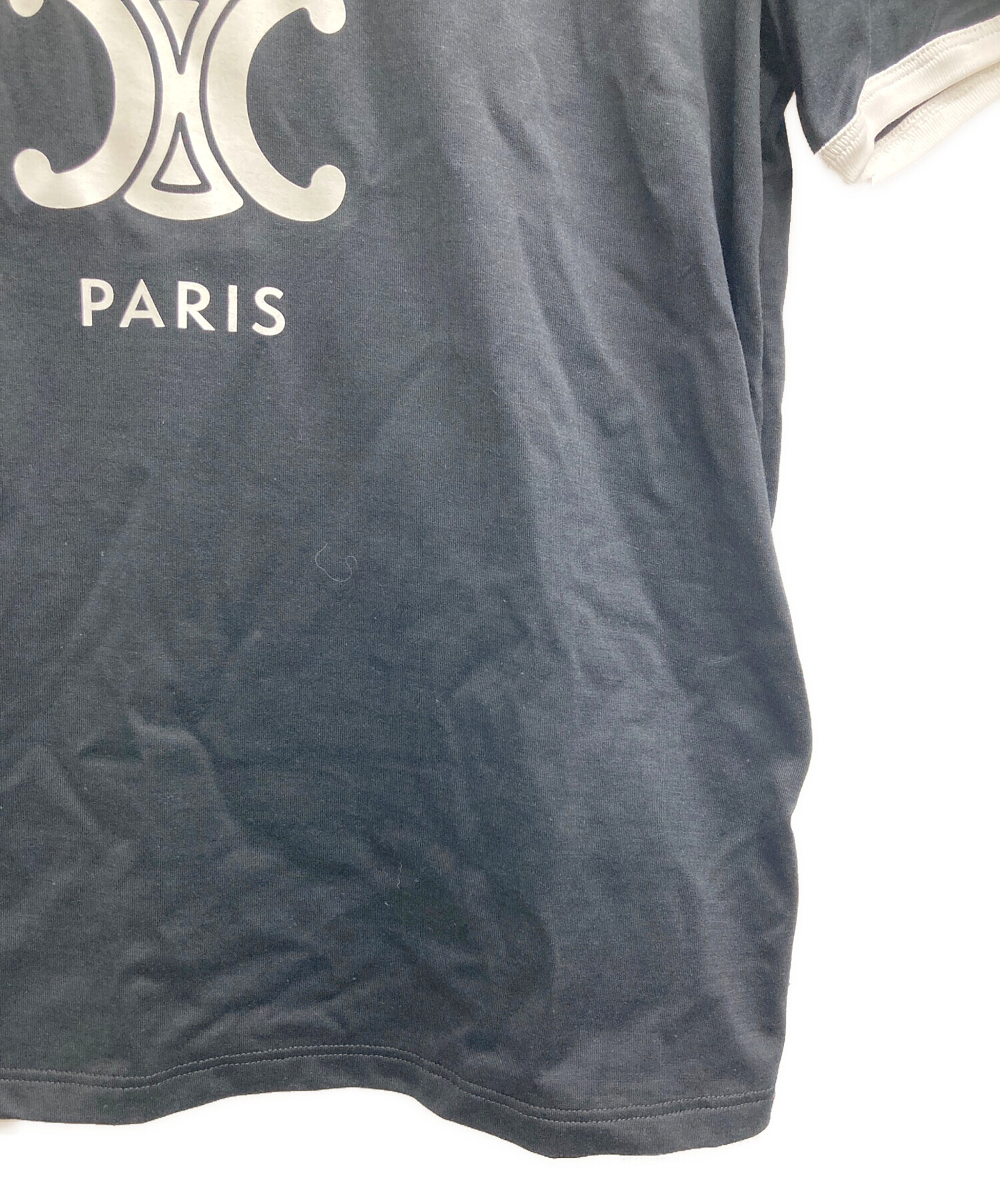 中古・古着通販】CELINE (セリーヌ) トリオンフプリントリンガーT 