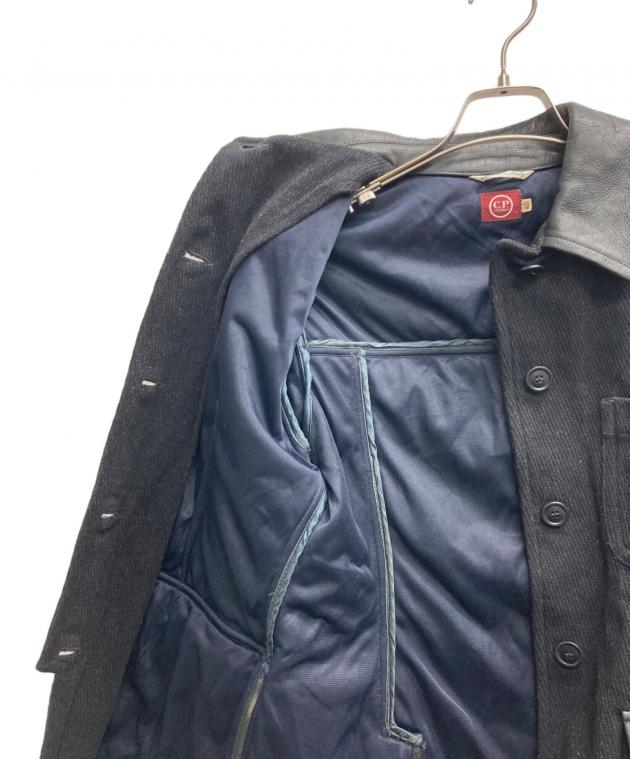 中古・古着通販】C.P COMPANY (シーピーカンパニー) 90sレザー切替