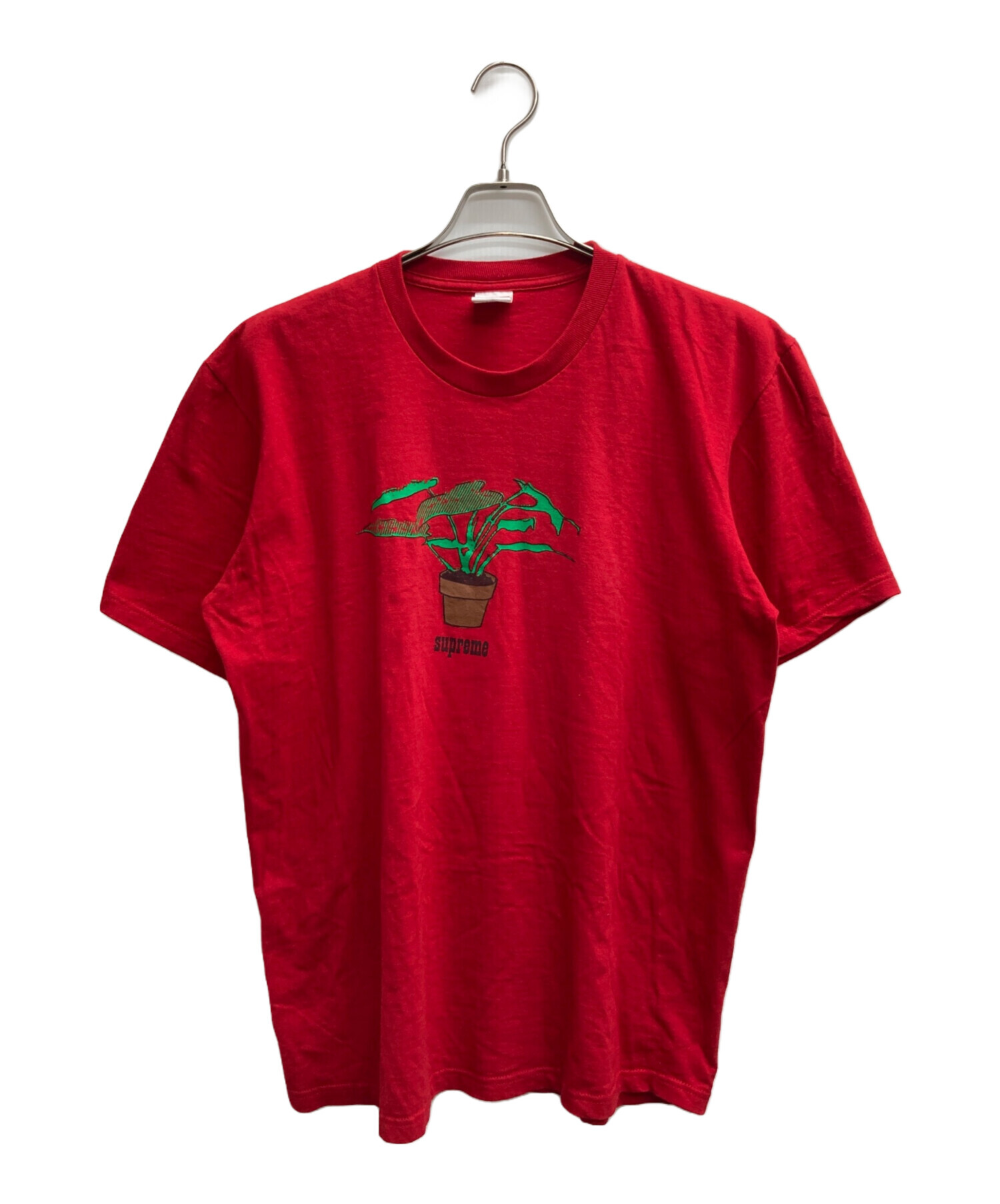 中古・古着通販】SUPREME (シュプリーム) plant tee レッド サイズ:M