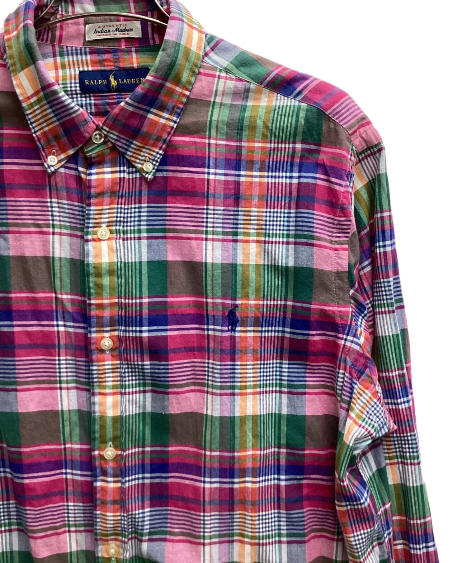 中古・古着通販】RALPH LAUREN (ラルフローレン) マドラスチェック