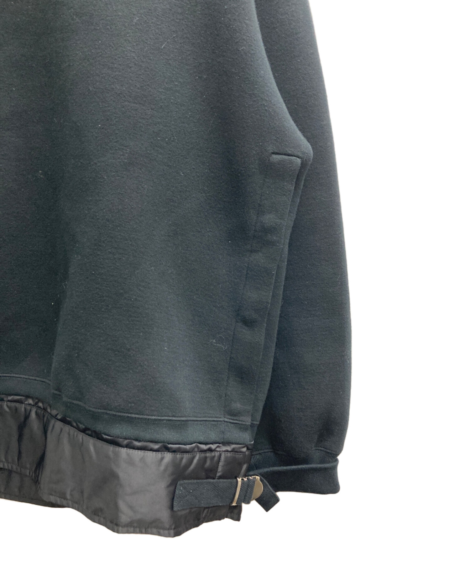 中古・古着通販】sacai (サカイ) Nylon Twill Sponge Sweat Crew Sweat 
