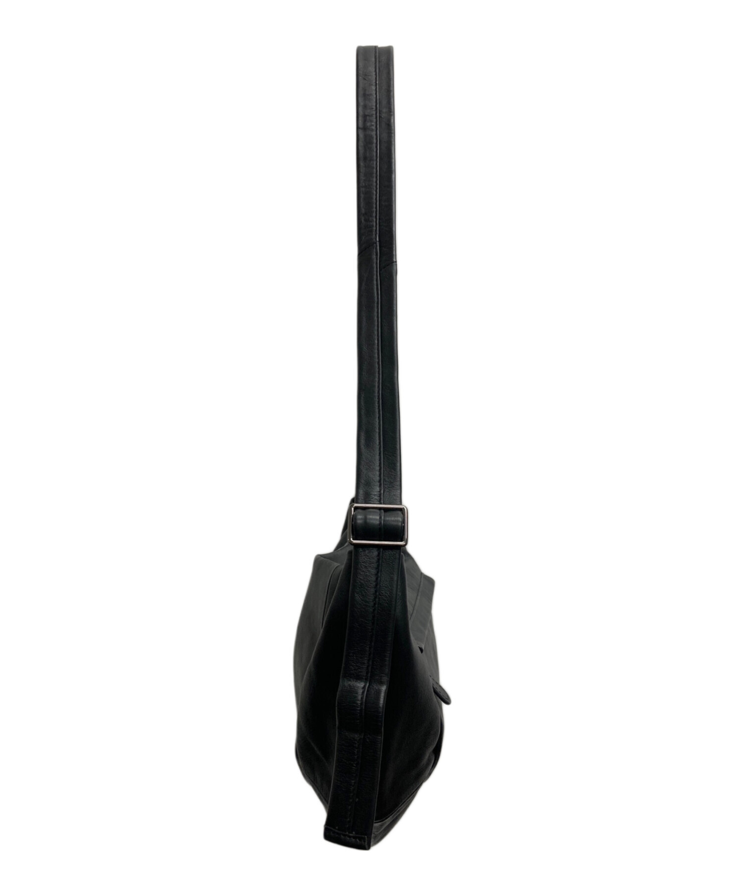 中古・古着通販】ear PAPILLONNER (イアパピヨネ) ハーフムーンレザー 