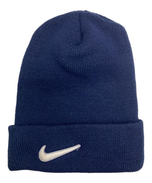 中古・古着通販】NIKE (ナイキ) 90sニット帽 ネイビー サイズ:記載