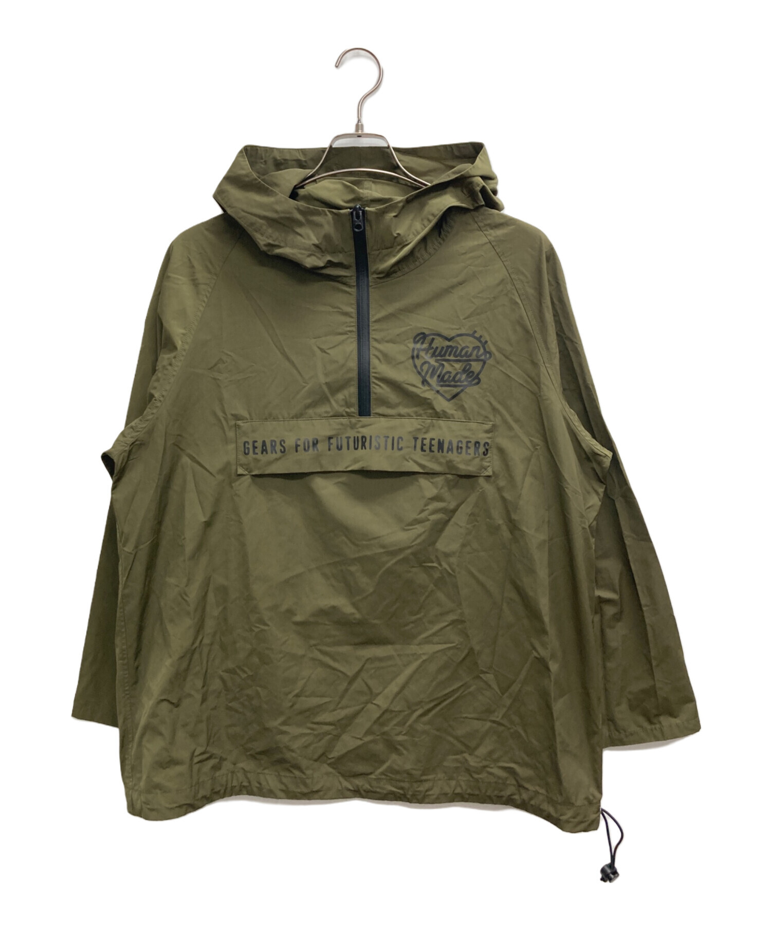 中古・古着通販】HUMAN MADE (ヒューマンメイド) 22AW HALF-ZIP ANORAK 