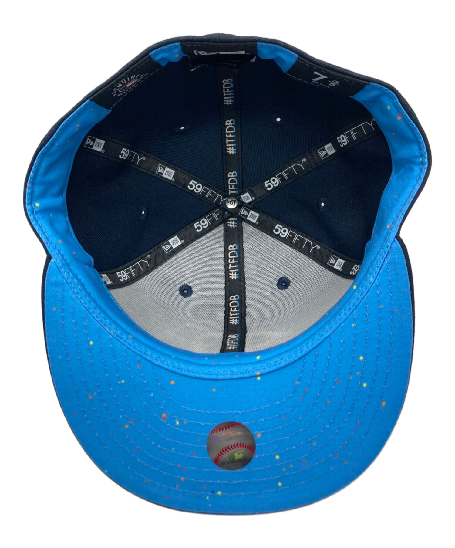 中古・古着通販】New Era (ニューエラ) キャップ ネイビー サイズ:7 3 