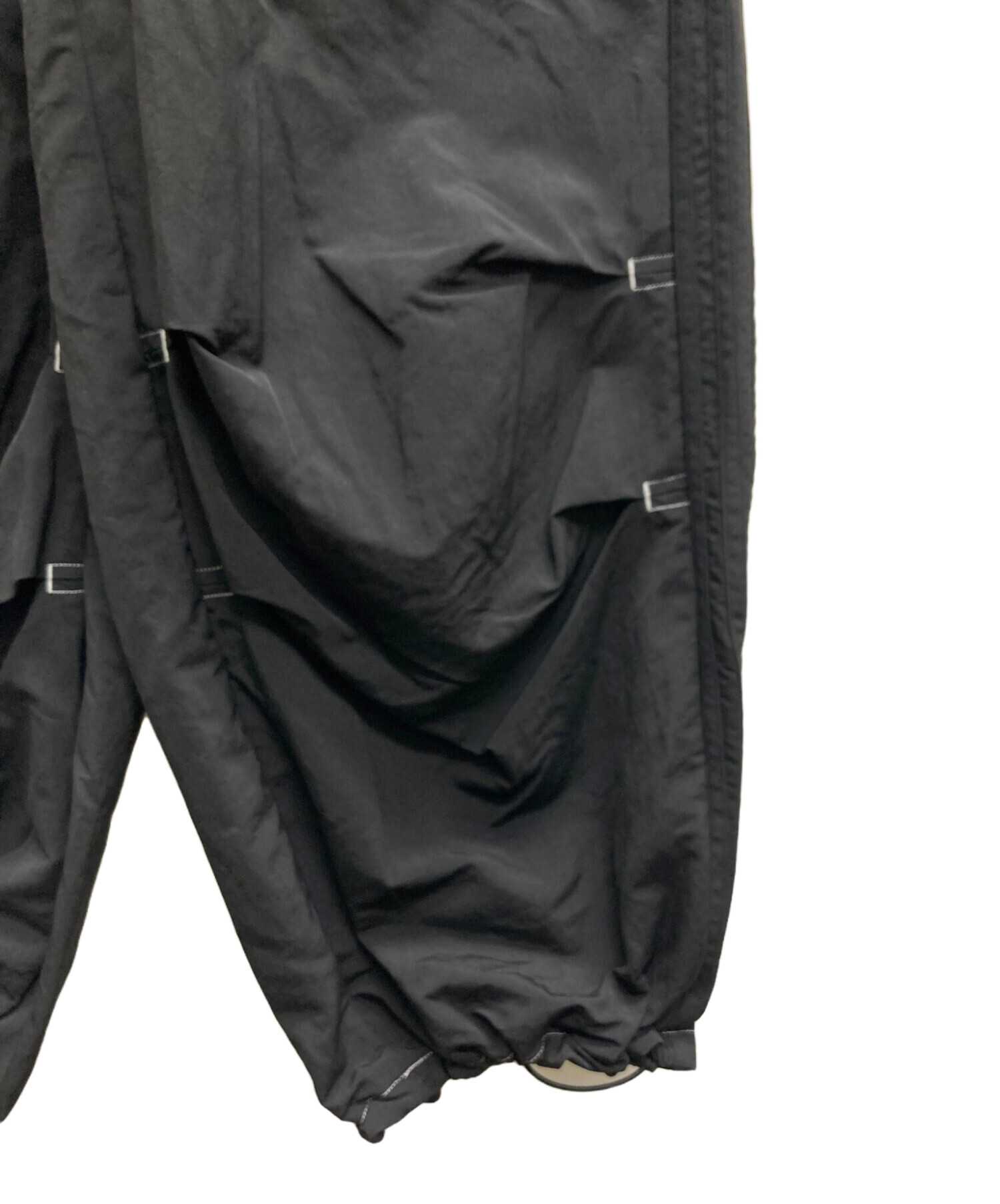 中古・古着通販】adidas (アディダス) パラシュートパンツ ブラック