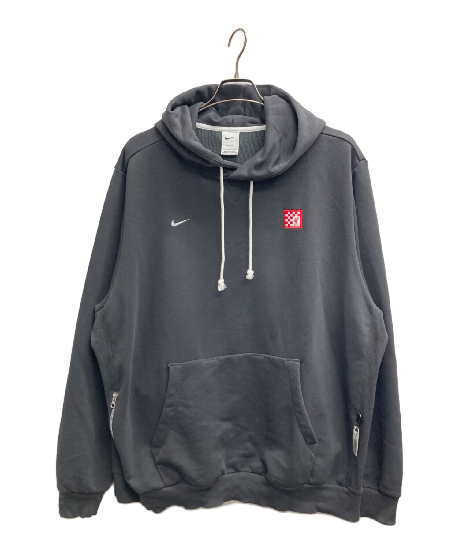 中古・古着通販】NIKE (ナイキ) LFCパーカー グレー サイズ:XXL 