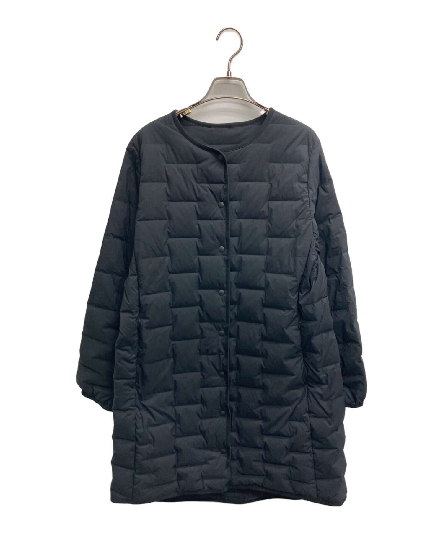中古・古着通販】PLST (プラステ) ノンキルトダウンコート ブラック 