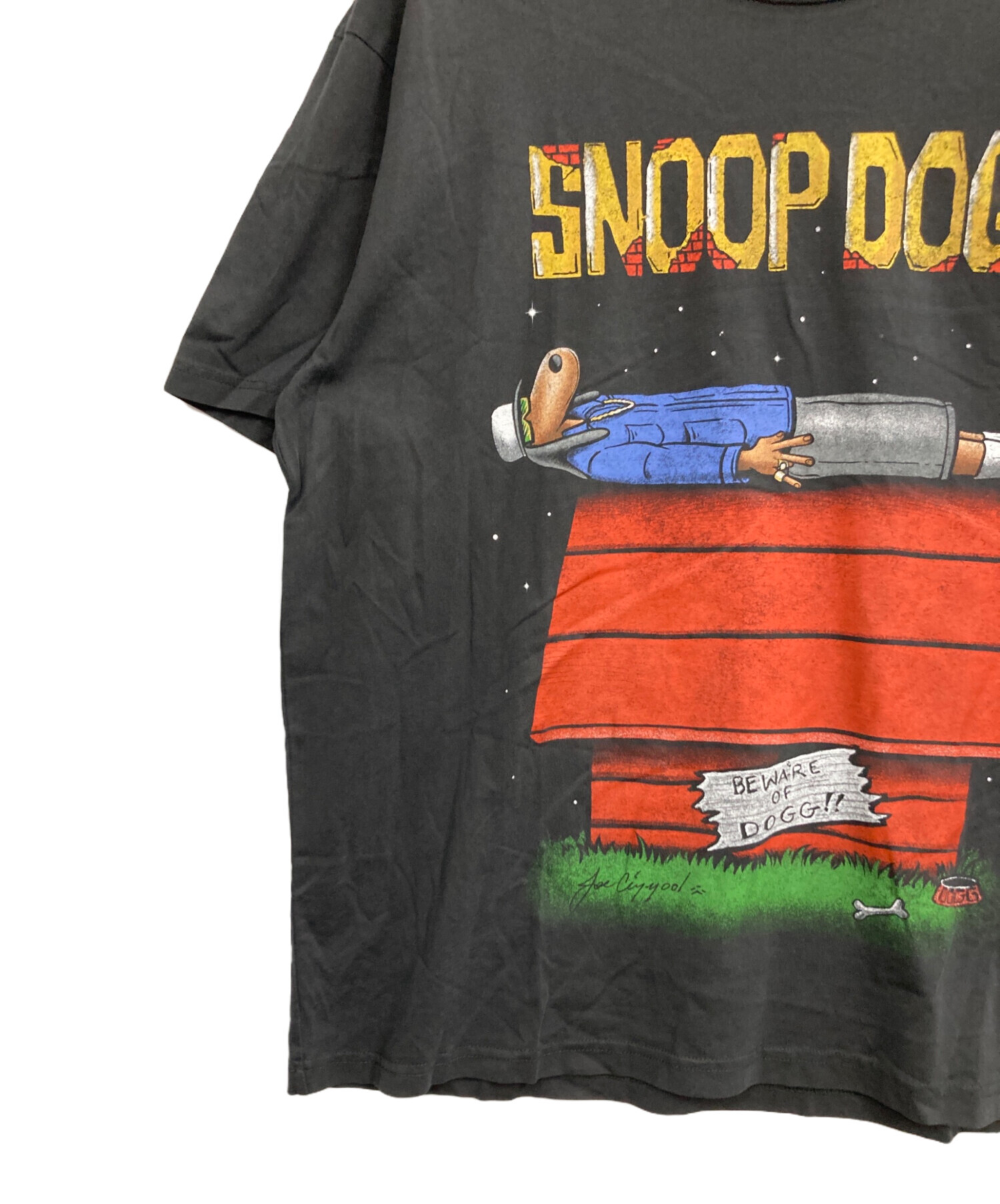 Snoop Dogg GAP Tシャツ Mサイズ　ブラック　人気　値下げ⭕️ 中古・古着通販】GAP (ギャップ) Snoop Dogg (スヌープドッグ) Tシャツ