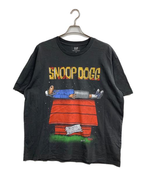 Snoop Dogg GAP Tシャツ　L SNOOP DOGG × GAP コラボ Tシャツ Lサイズ ブラック - メルカリ