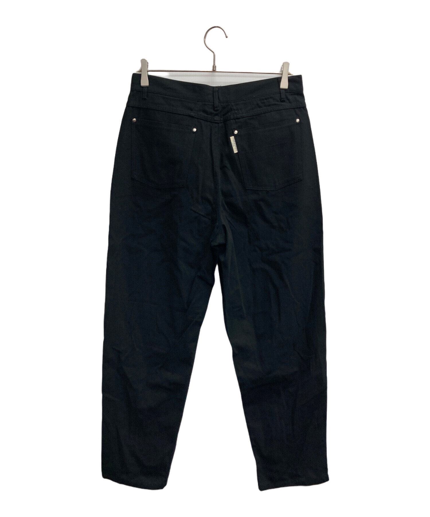 コムデギャルソン オム コットンパンツ / Lサイズ / 白 / ストライプ / AD2008 / ジュンヤワタナベ / 川久保玲 コムデギャルソンオム 20ss コットンチノクロス タックワイドパンツ L