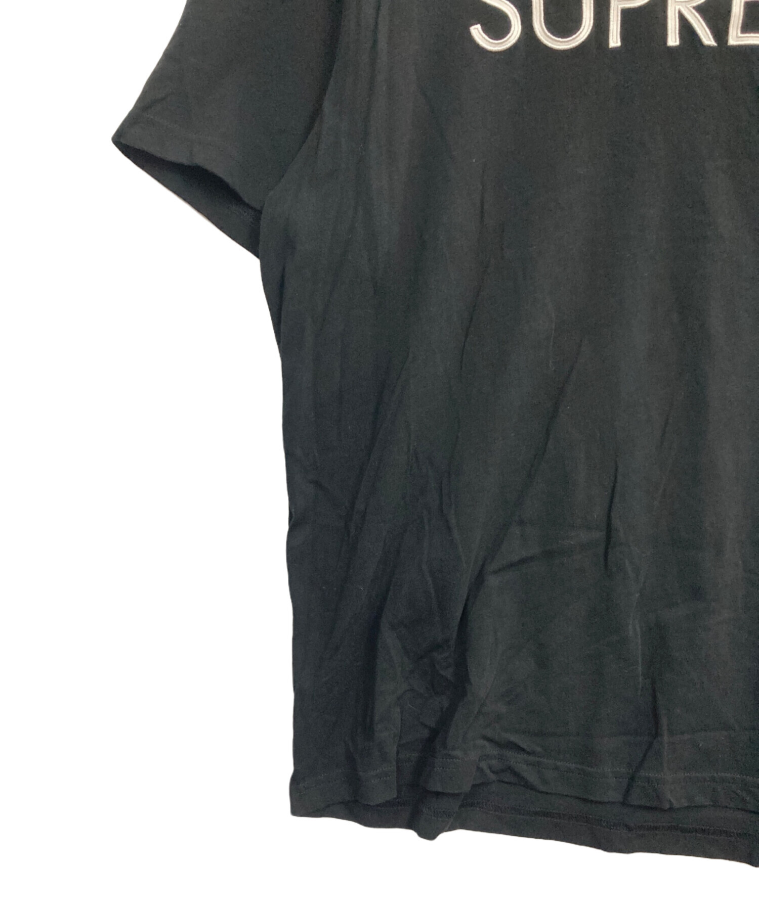 Supreme ブラック 中古・古着通販】Supreme (シュプリーム) Capital S/S Top ブラック