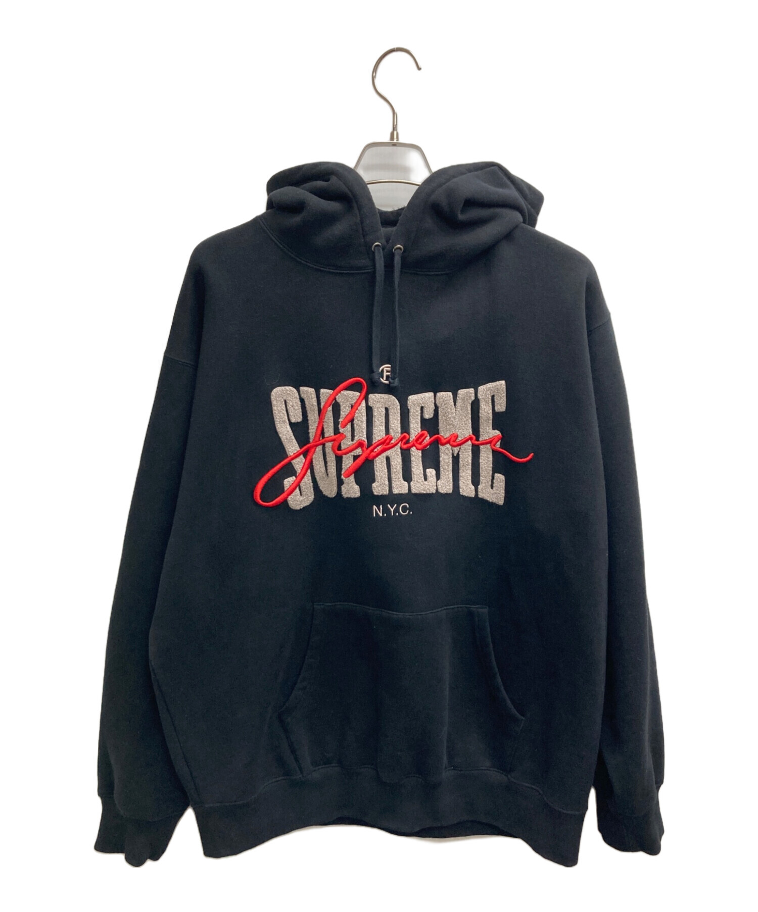 中古・古着通販】SUPREME (シュプリーム) Embroidered Chenille Hooded