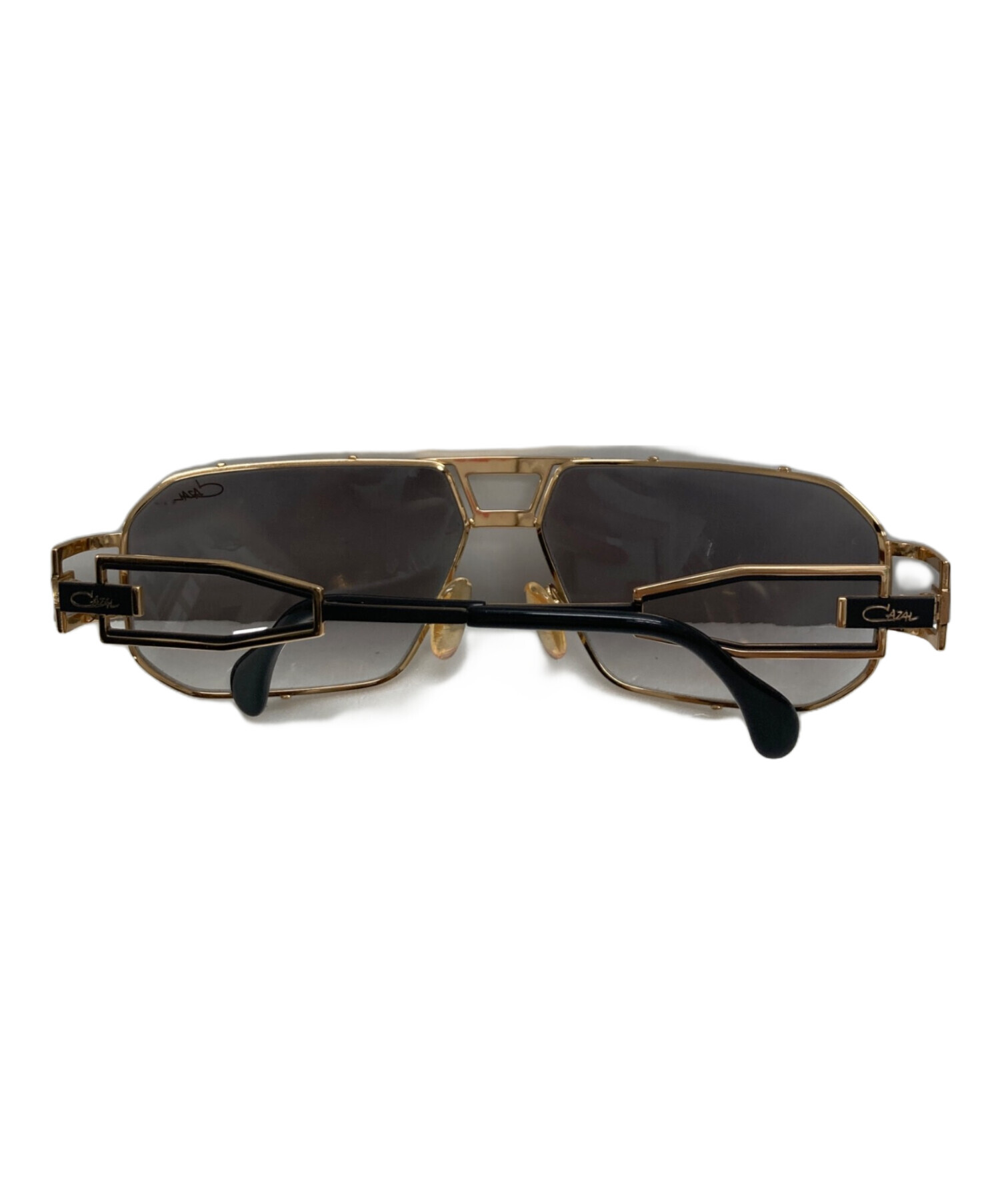 中古・古着通販】CAZAL (カザール) サングラス ゴールド×ブラック