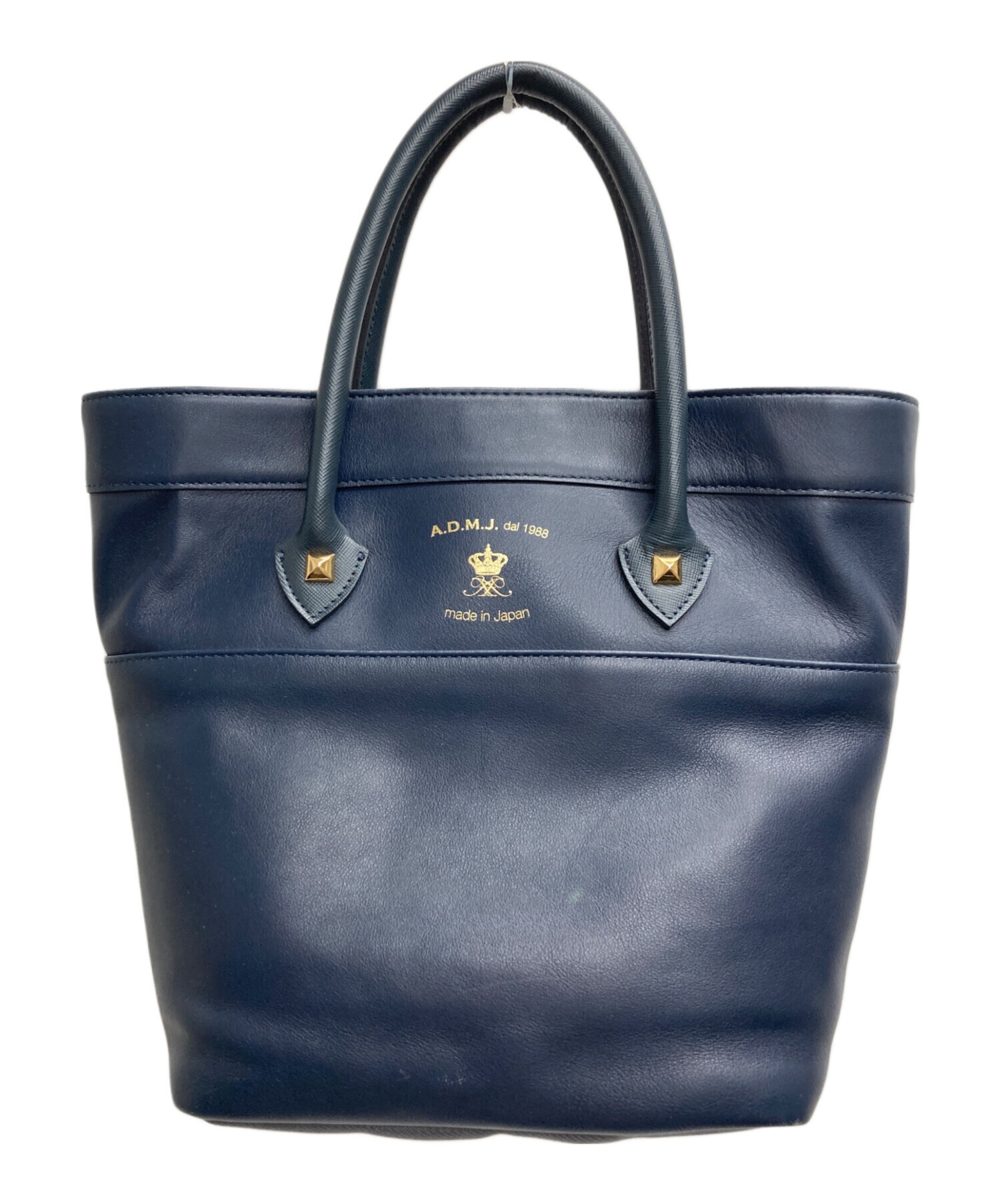 A.D.M.Jレザーハンドバッグ
