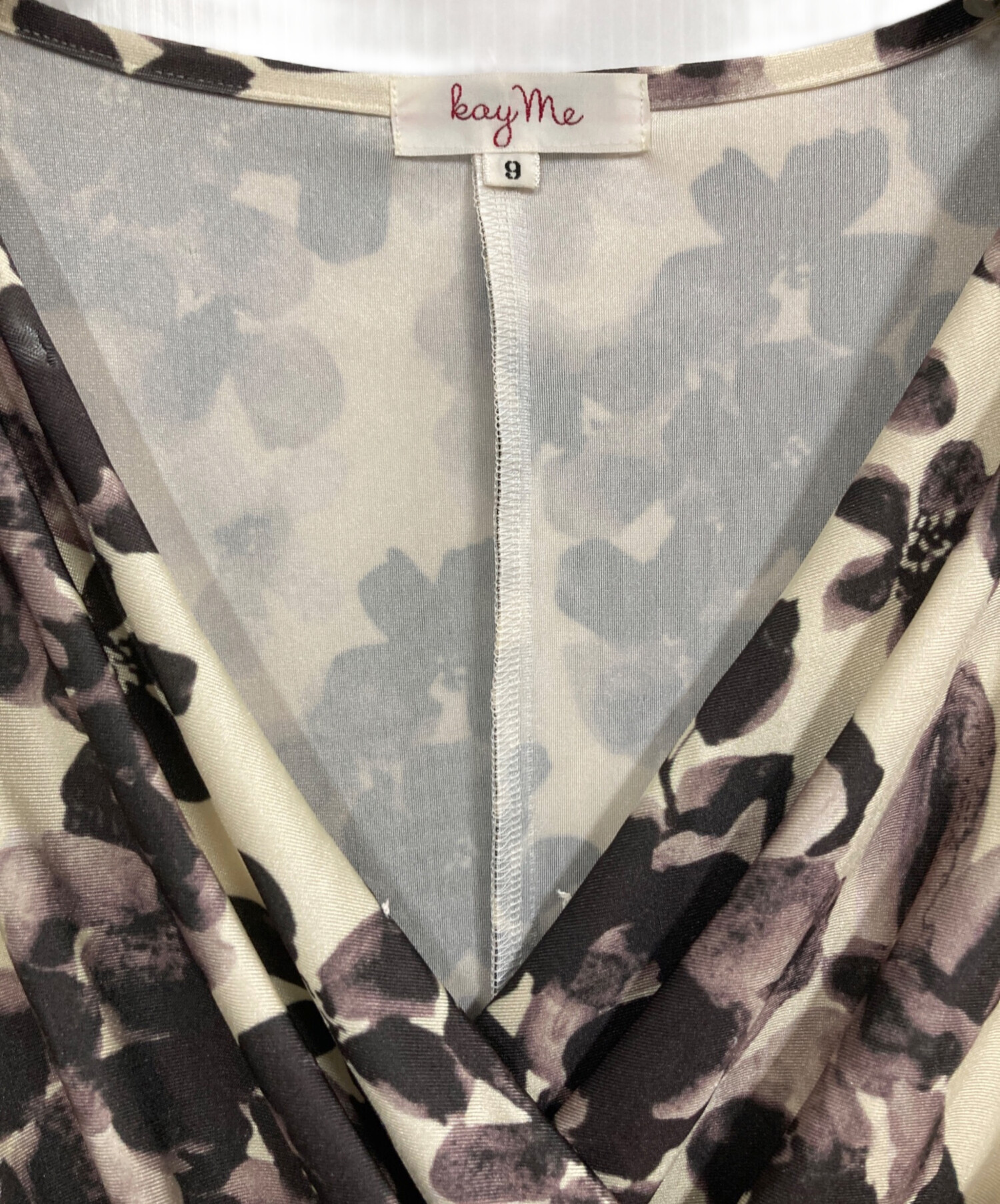 中古・古着通販】kay me (ケイミー) ミディドレープワンピース