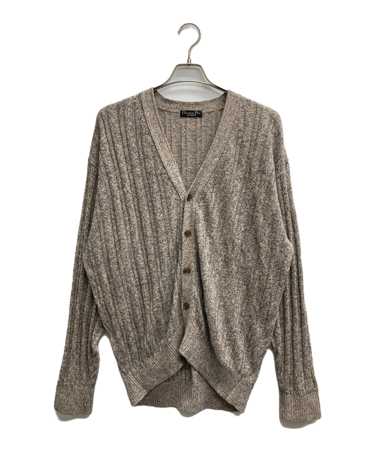 【古着】Christian Dior MONSIEUR カーディガン Mサイズ 中古・古着通販】Christian Dior MONSIEUR (クリスチャンディオール