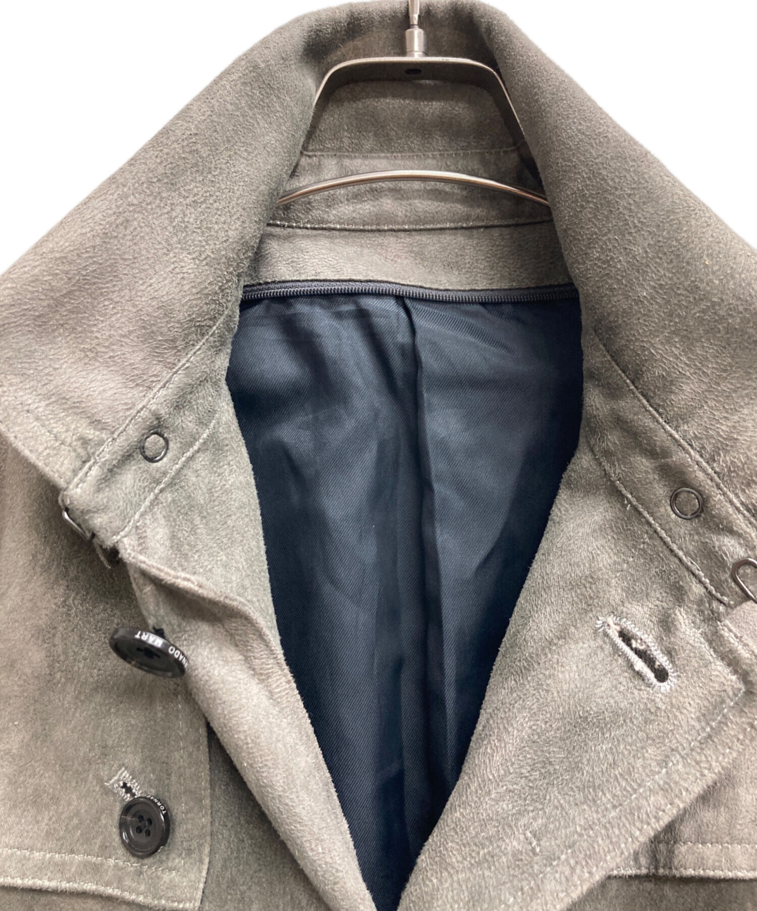 TORNADO MART　トルネードマート　フェイクスウェードトレンチコー 中古・古着通販】TORNADO MART (トルネードマート) フェイクスエード調