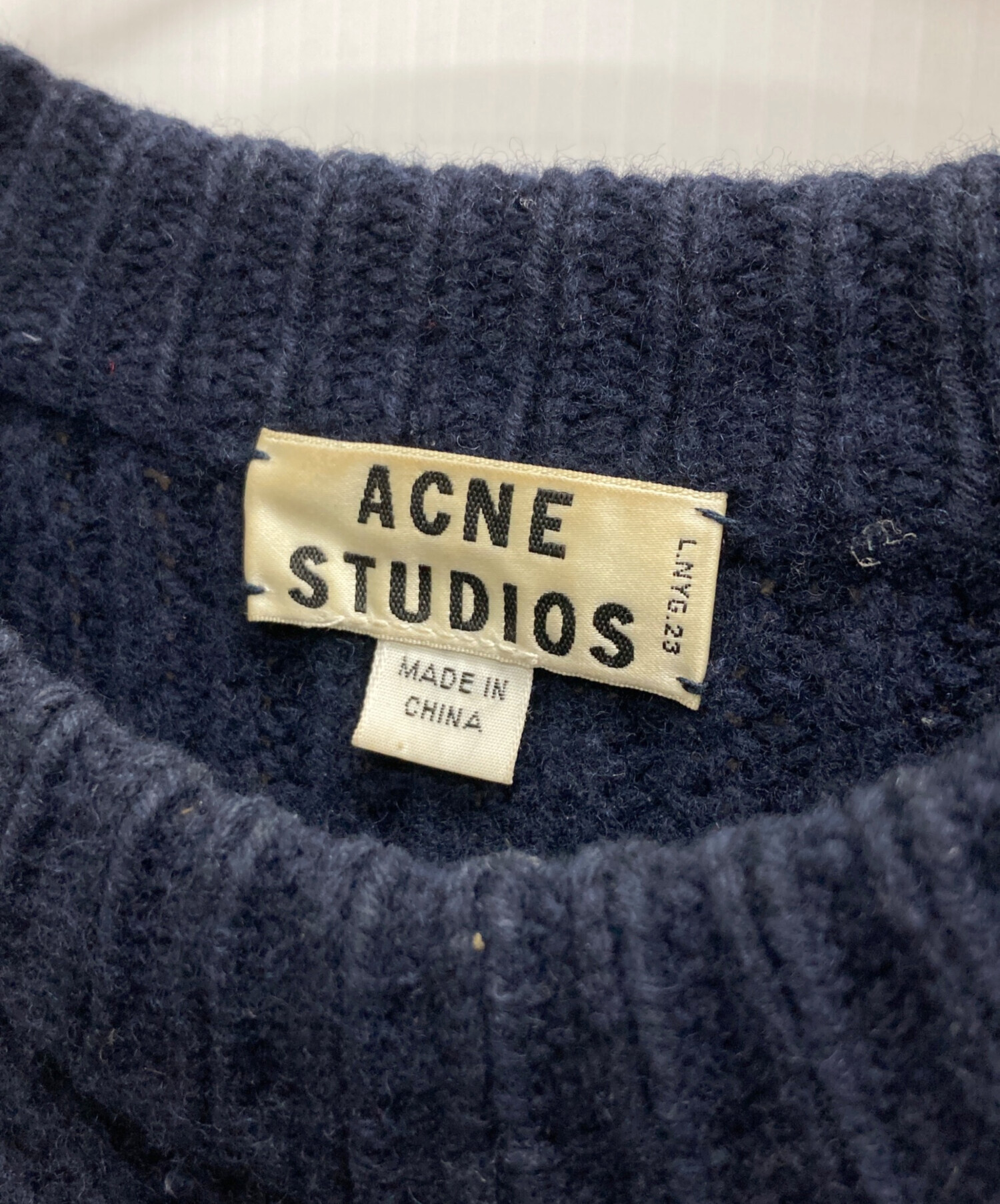 中古・古着通販】ACNE STUDIOS (アクネ ストゥディオス) クルーネック 