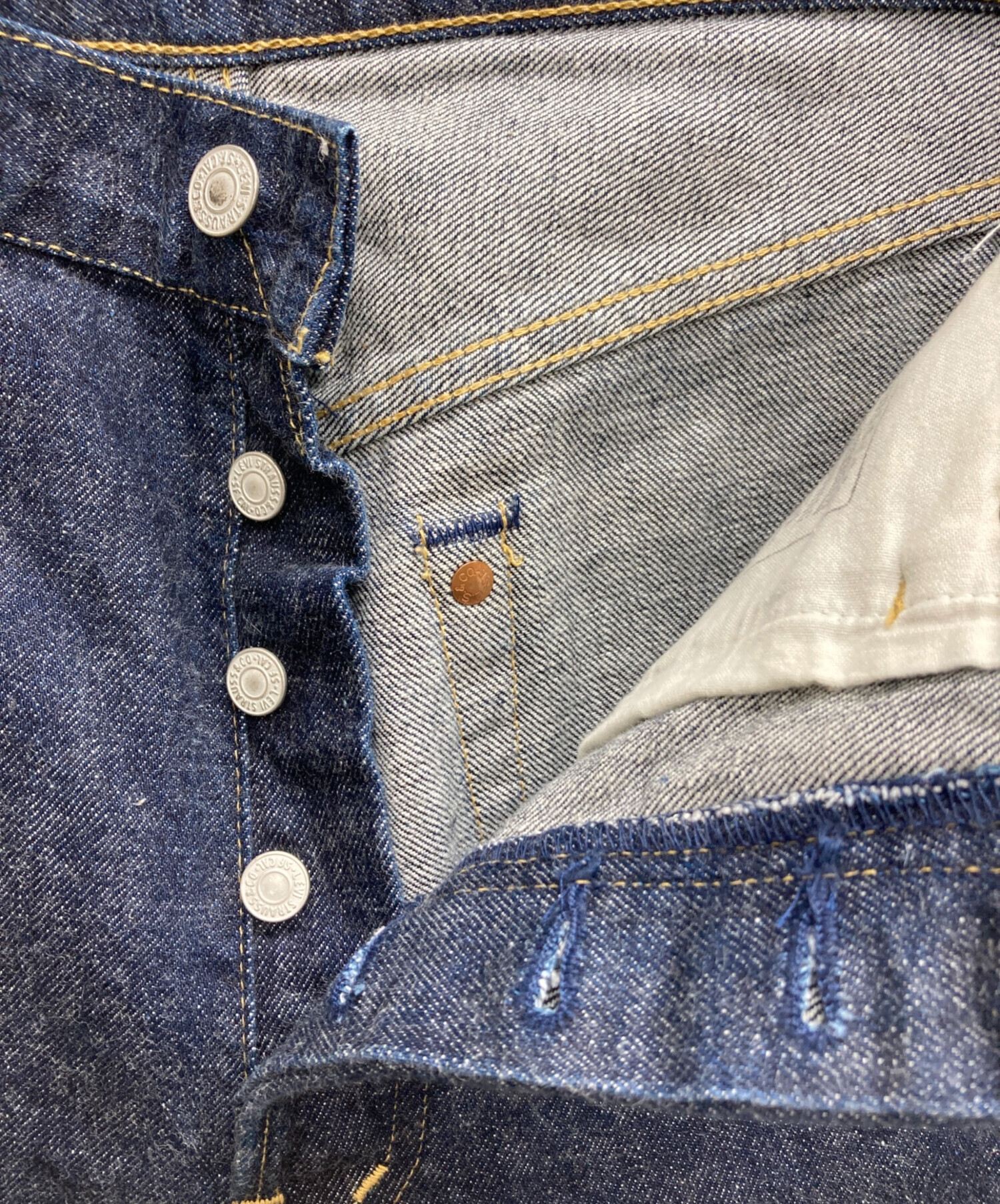 中古・古着通販】LEVI'S (リーバイス) 503Bデニムパンツ インディゴ