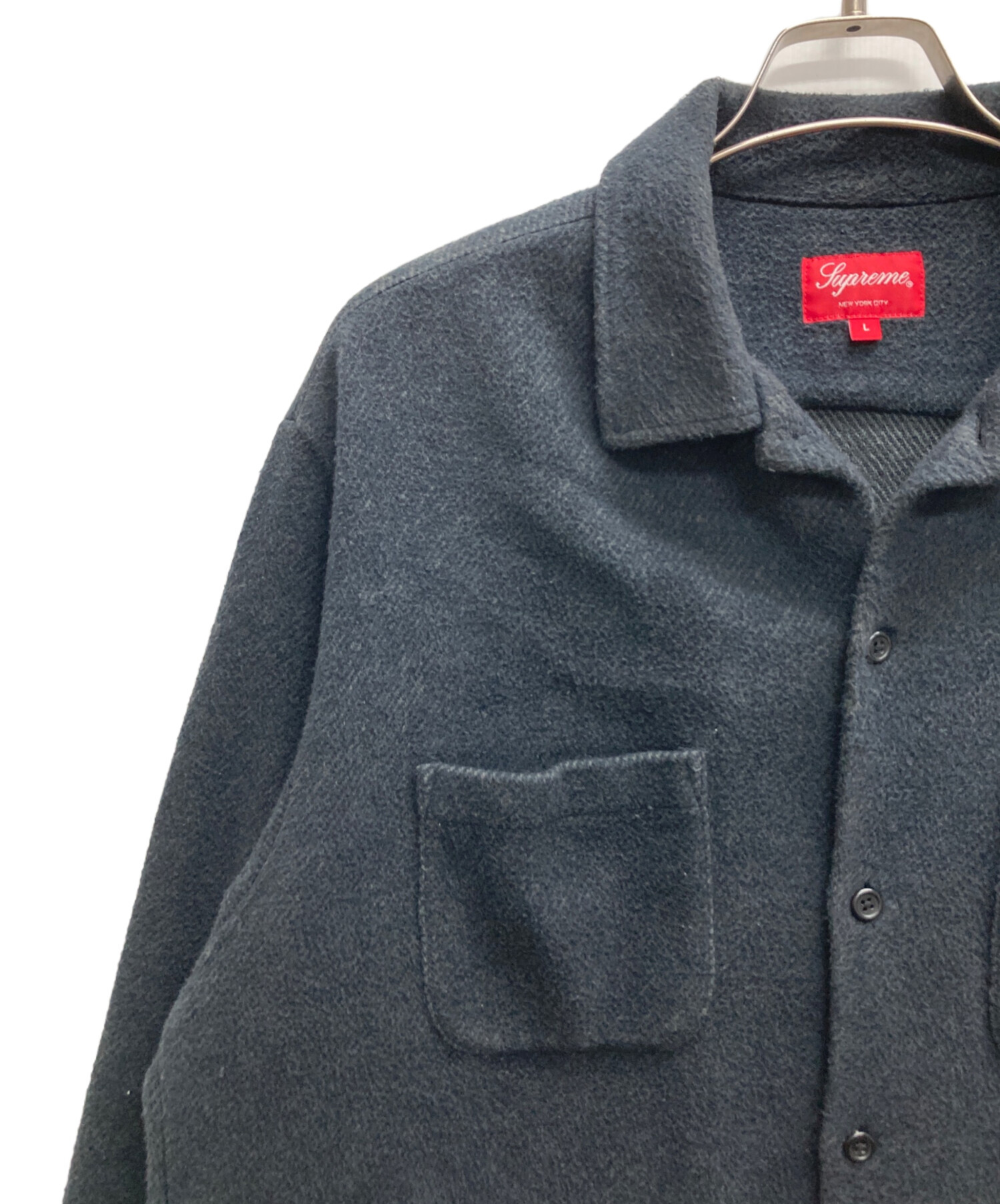 Supreme Brushed Flannel Twill Shirt M 【公式通販】