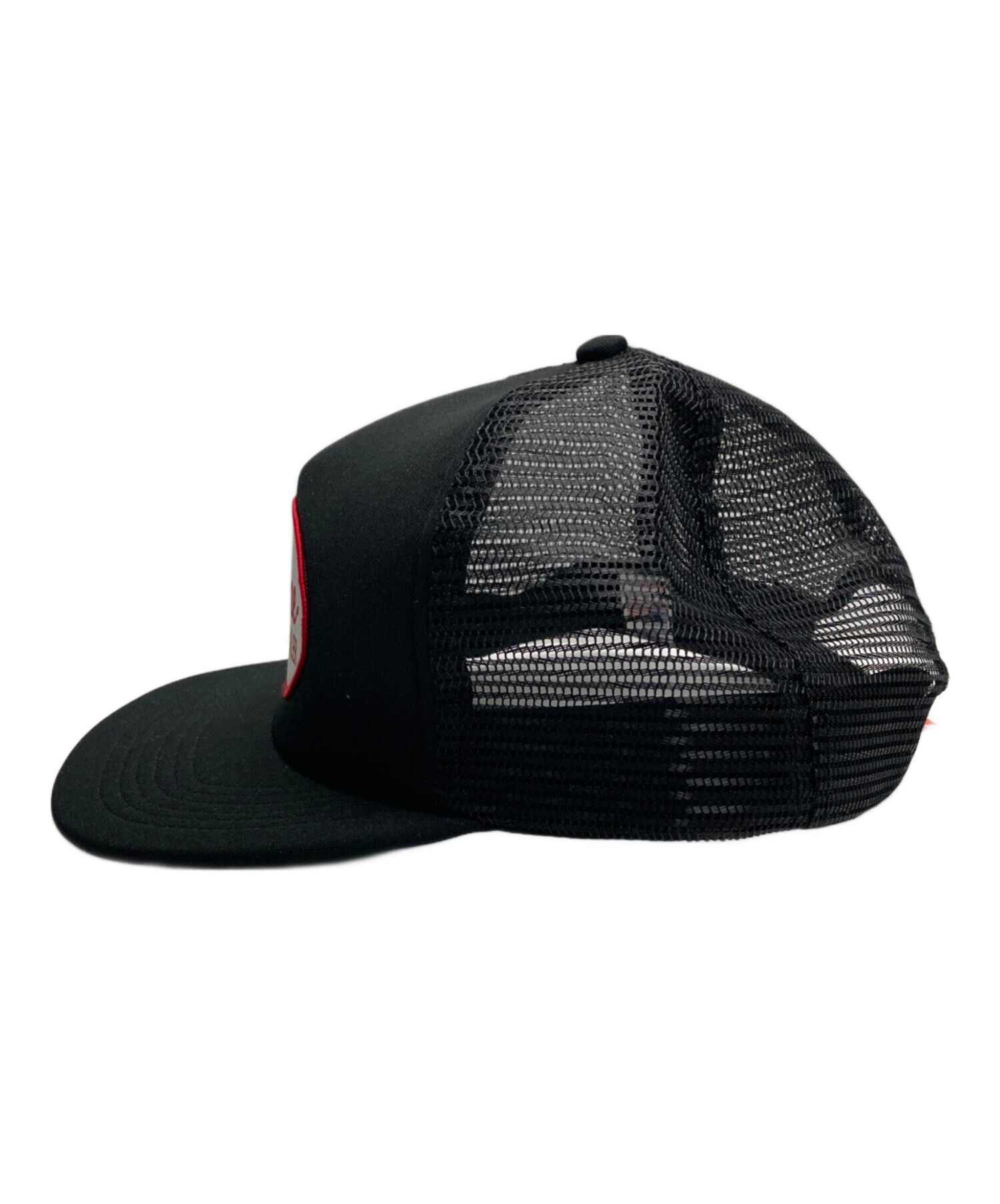 Supreme ブラック トラッカーキャップ 中古・古着通販】Supreme (シュプリーム) トラッカーキャップ ブラック