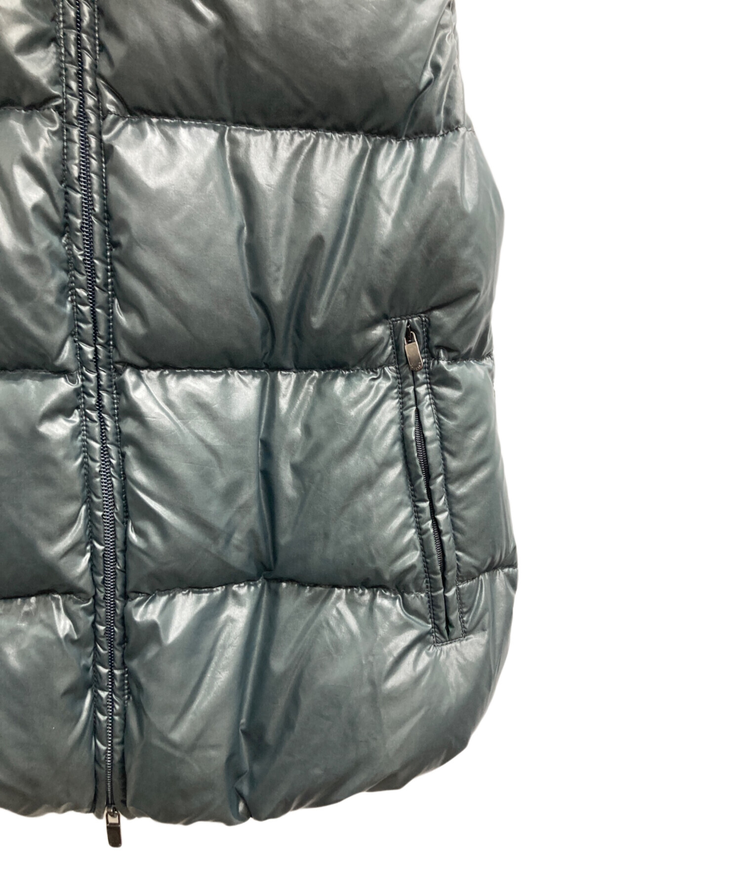 中古・古着通販】DUVETICA (デュベティカ) ダウンベスト グレー サイズ