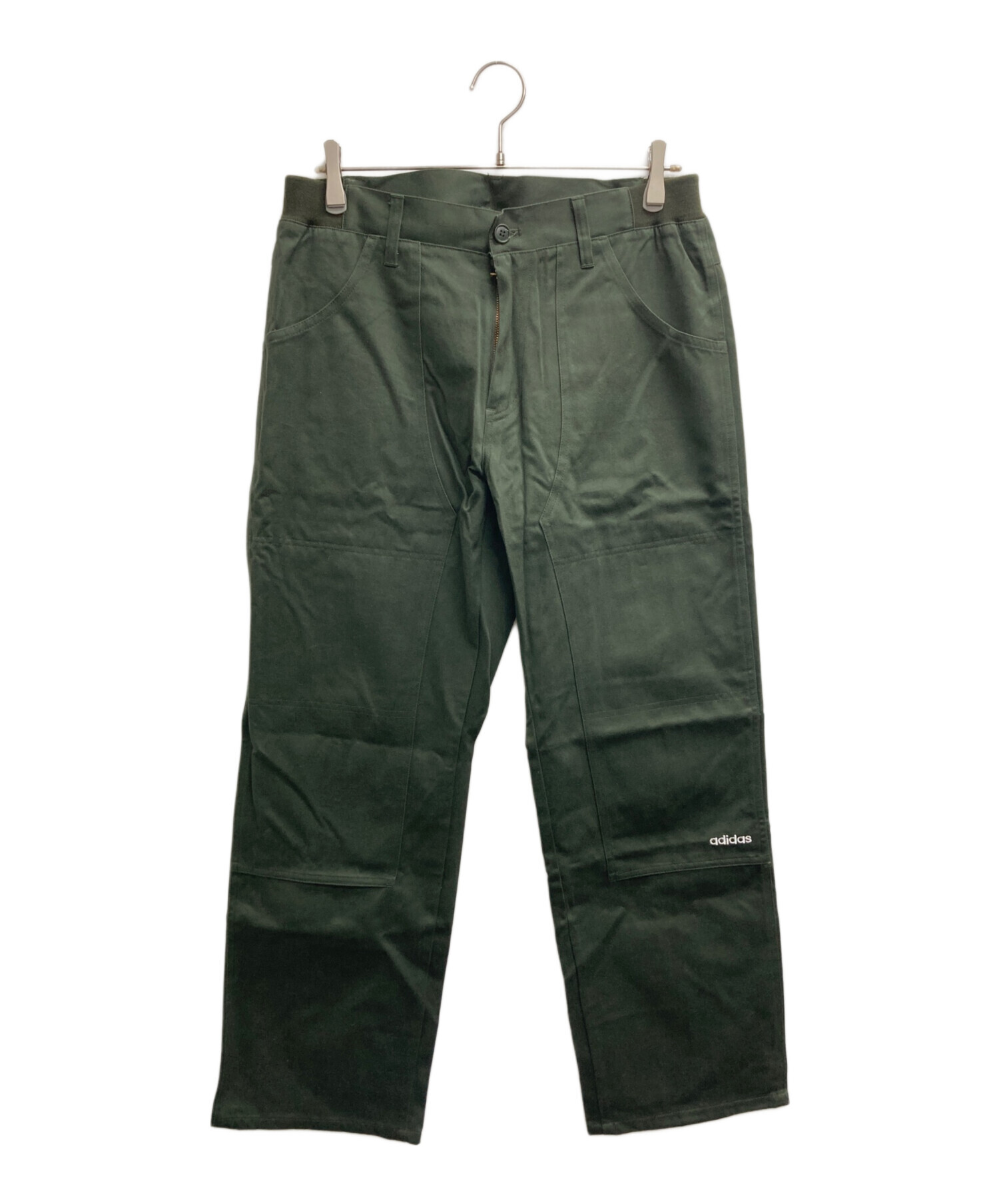 中古・古着通販】adidas (アディダス) 00sダブルニーパンツ オリーブ