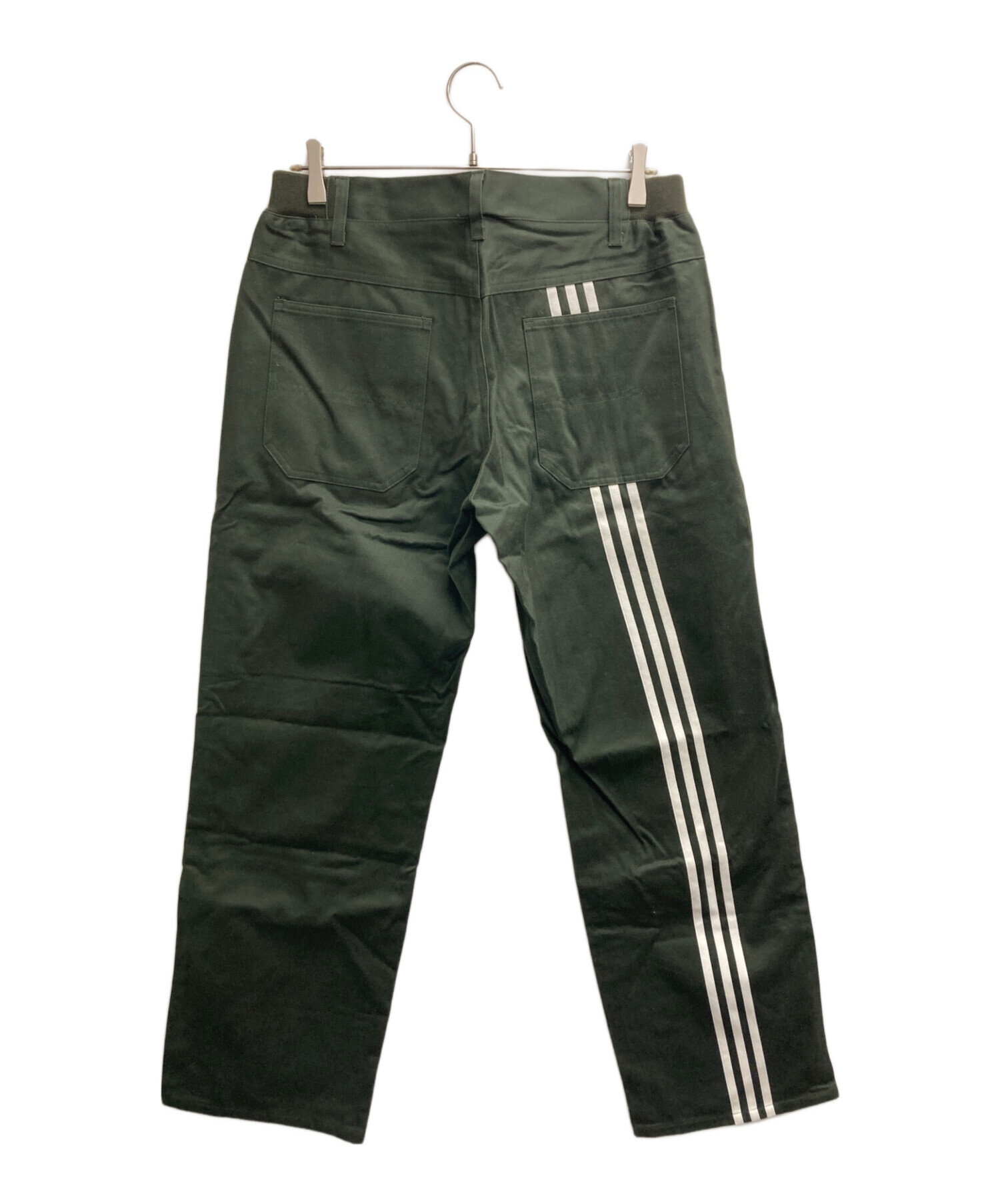 中古・古着通販】adidas (アディダス) 00sダブルニーパンツ オリーブ