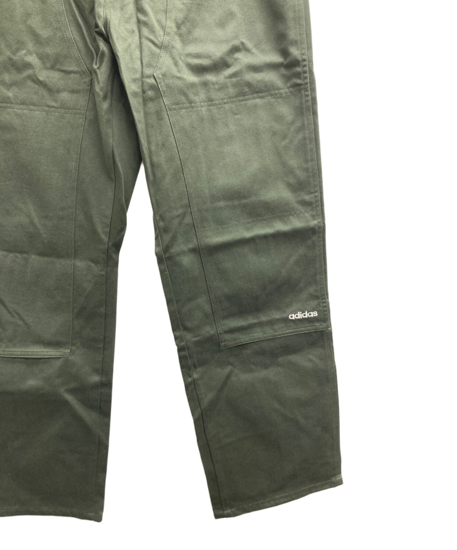 中古・古着通販】adidas (アディダス) 00sダブルニーパンツ オリーブ