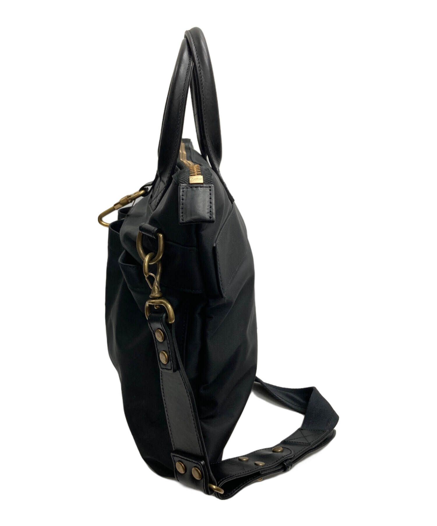 中古・古着通販】GANZO (ガンゾ) ヘルメットバッグ ブラック｜ブランド