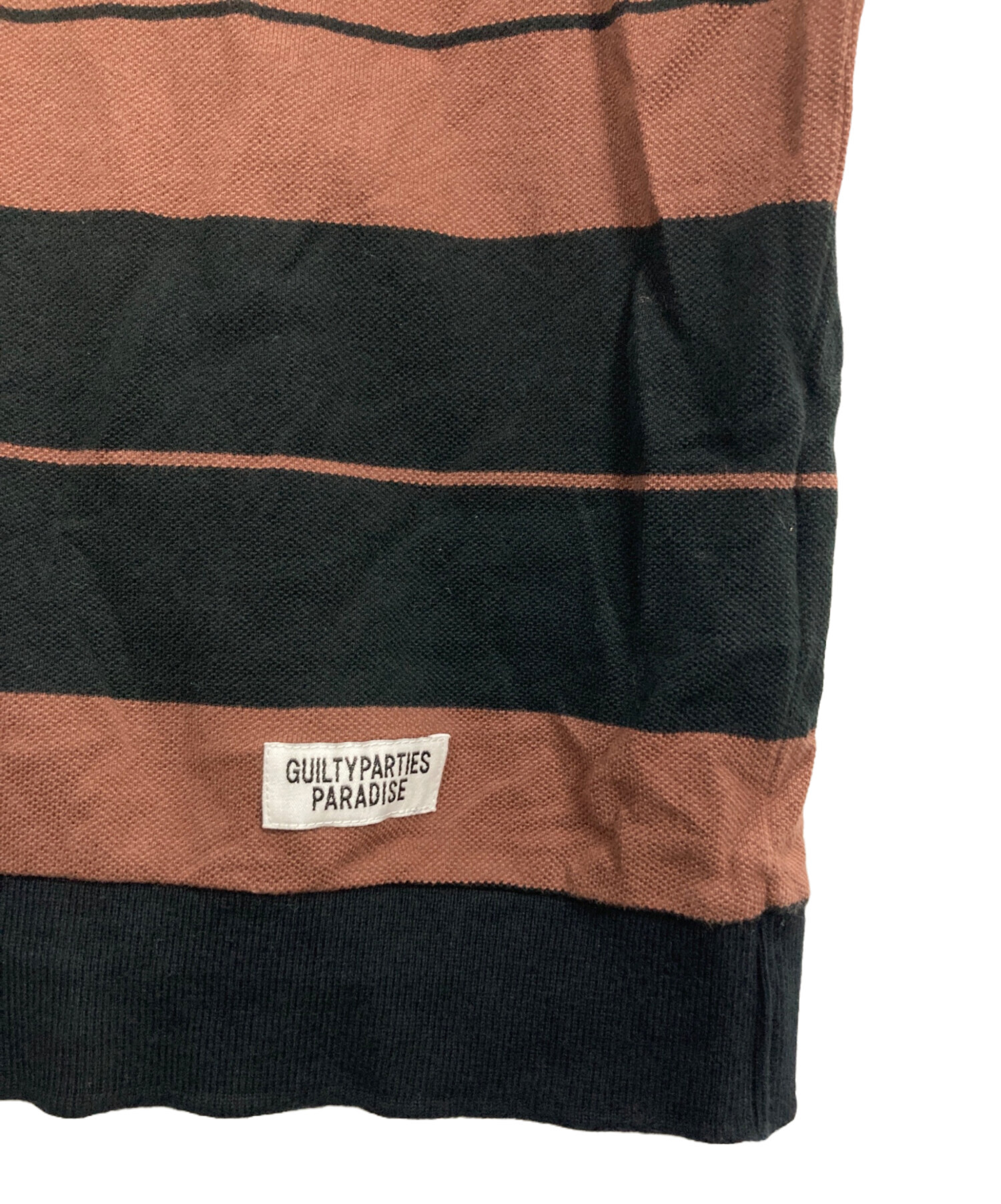 中古・古着通販】WACKO MARIA (ワコマリア) STRIPED POLO SHIRT 