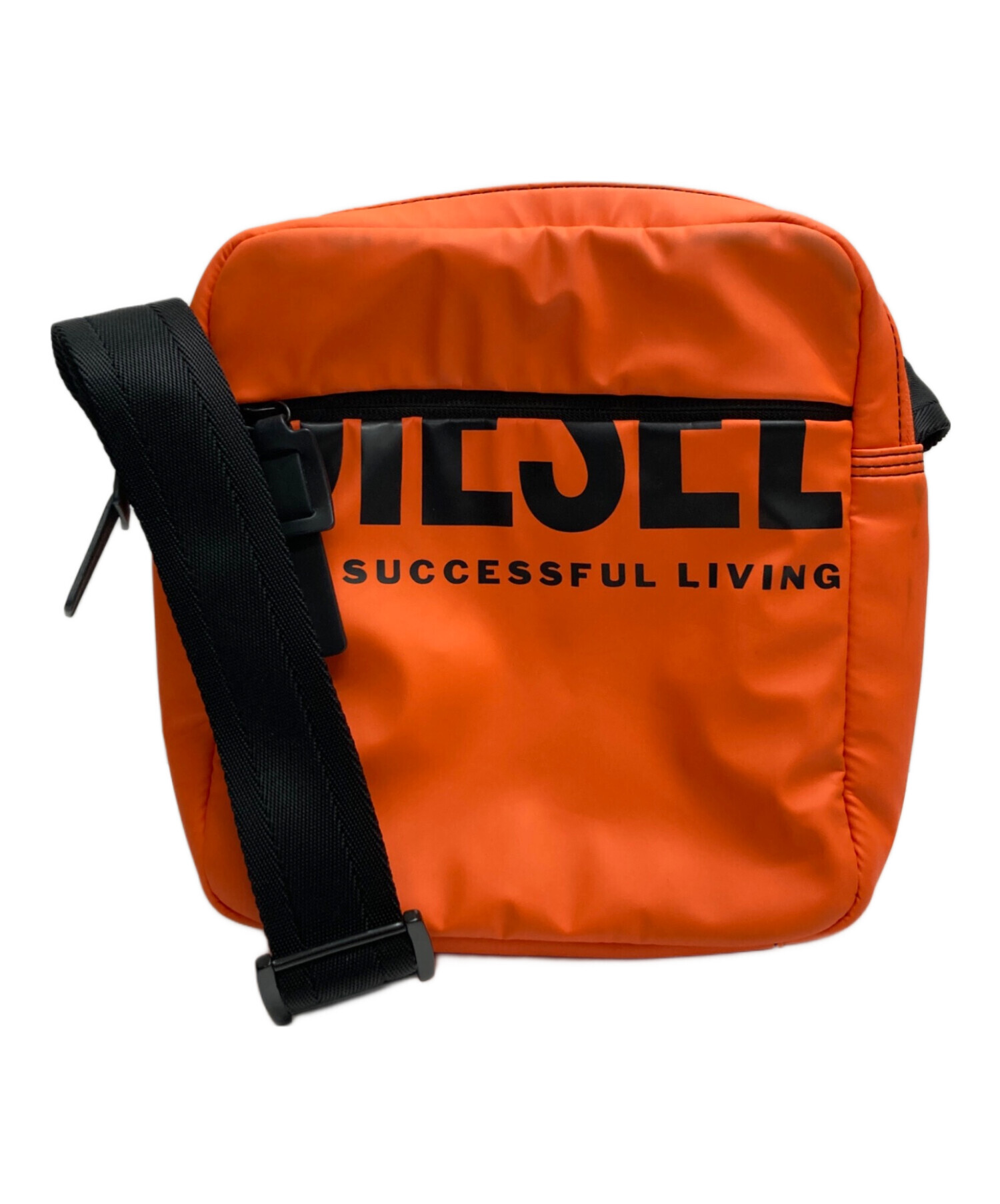 中古・古着通販】DIESEL (ディーゼル) ロゴショルダーバッグ オレンジ