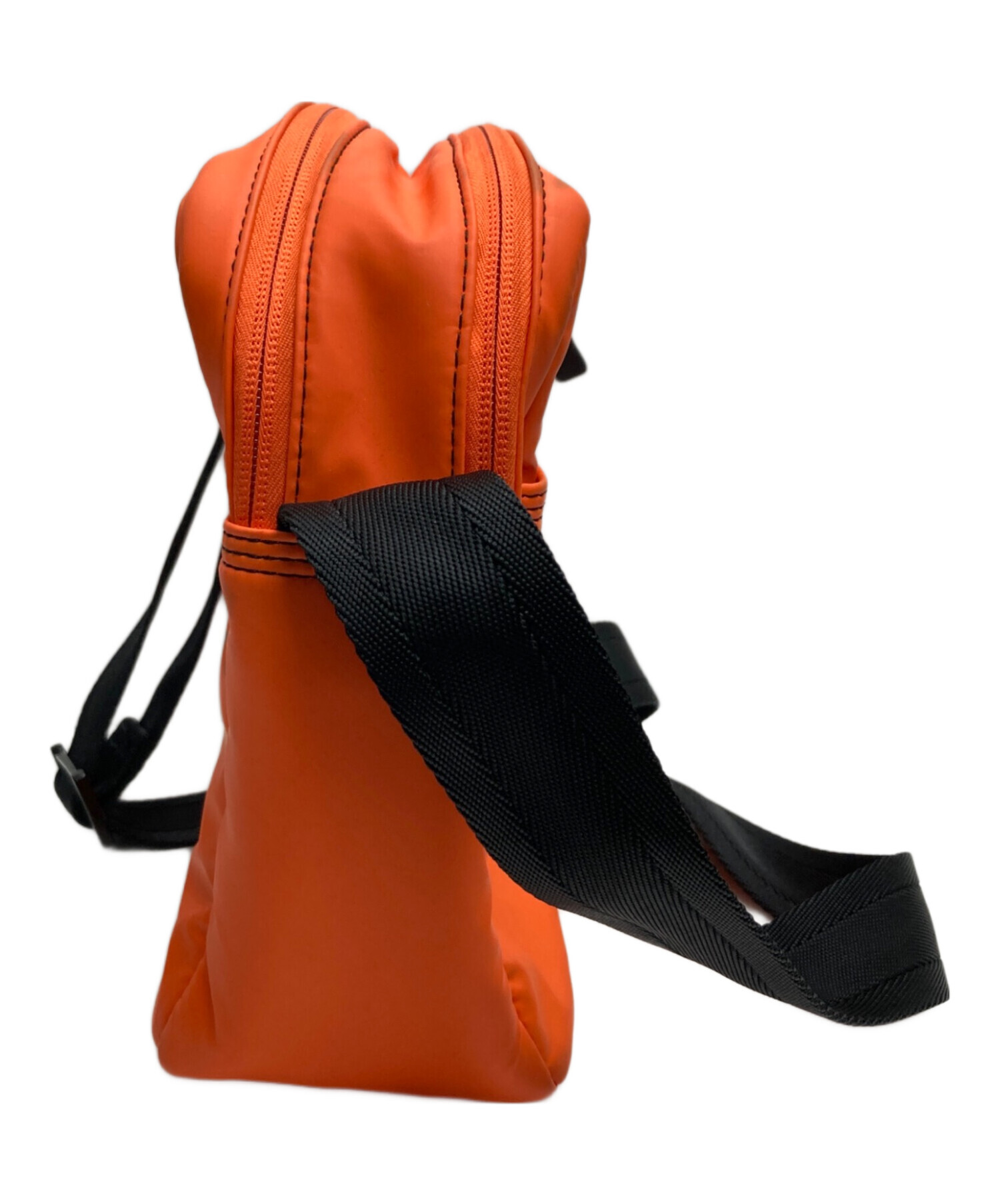 中古・古着通販】DIESEL (ディーゼル) ロゴショルダーバッグ オレンジ