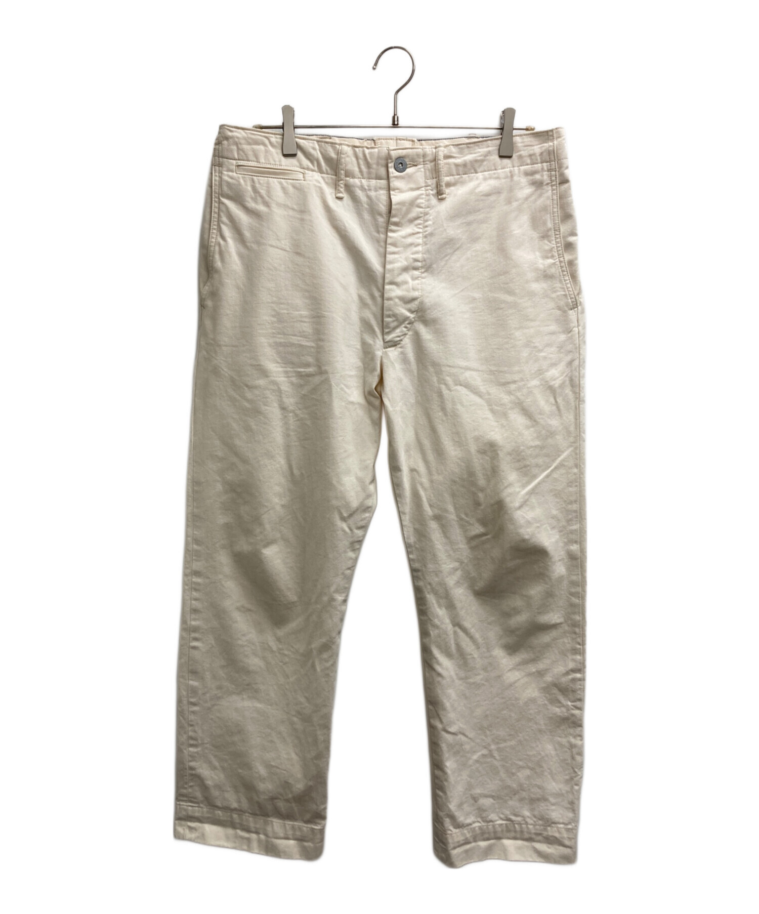 中古・古着通販】RRL (ダブルアールエル) ワークパンツ アイボリー 
