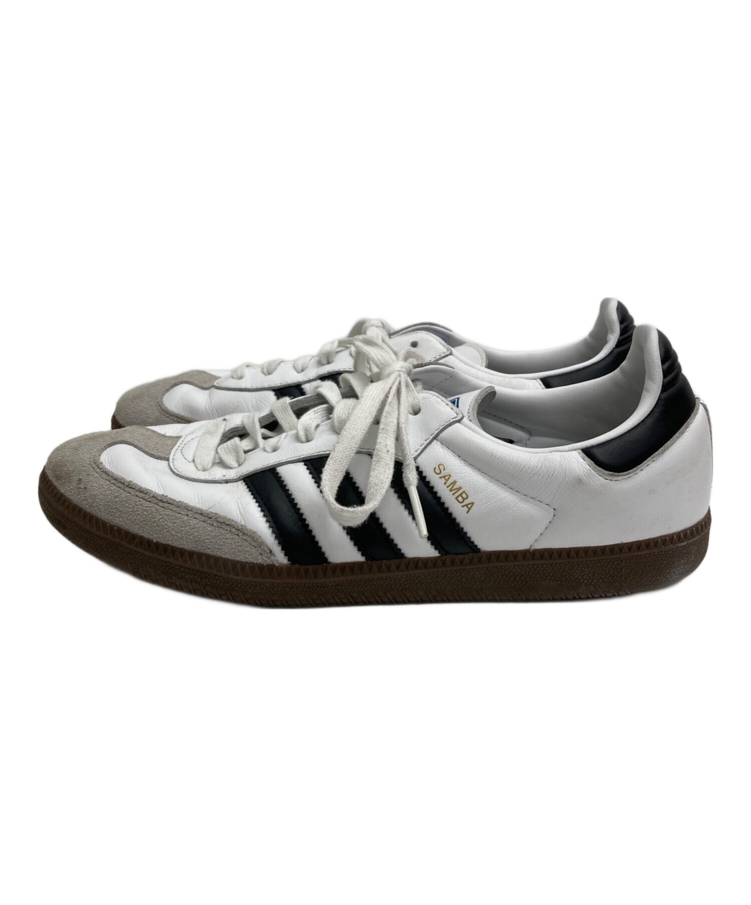 【美中古】アディダス サンバOG adidas SAMBA OG 23.5 中古・古着通販】adidas (アディダス) SAMBA OG ホワイト サイズ