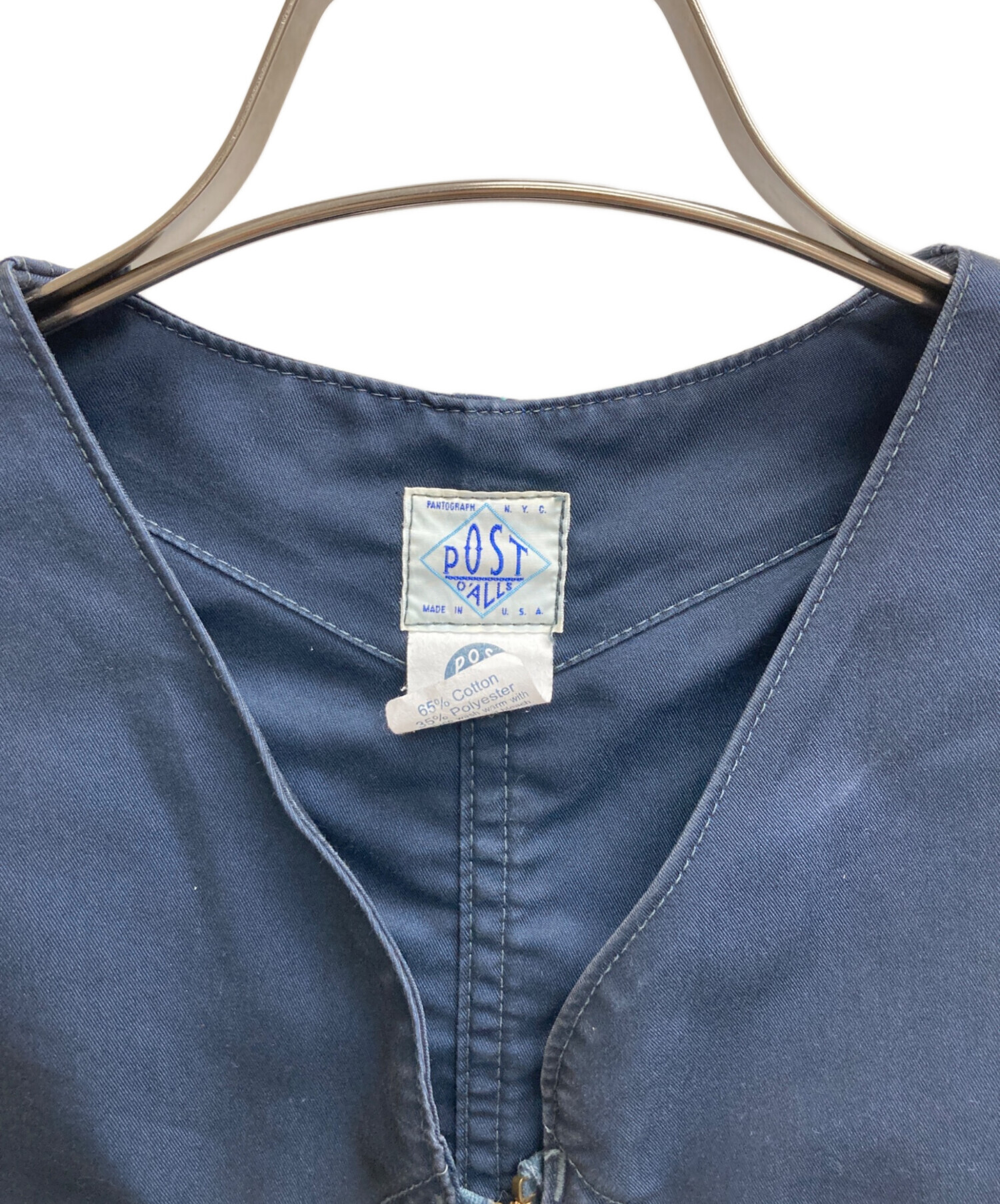 中古・古着通販】POST O'ALLS (ポストオーバーオールズ) ワークベスト