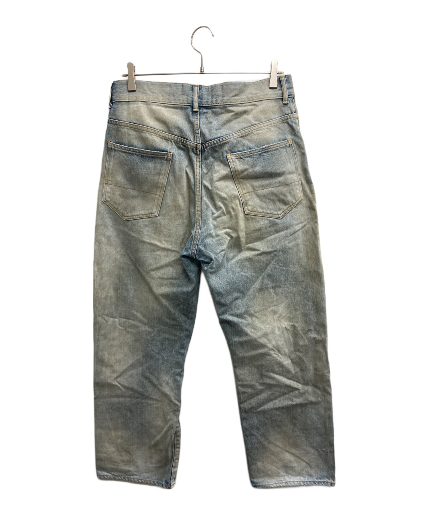 ANCELLM SELVEDGE TAPERED 5P DENIM PANTS アンセルム ANCELLM 