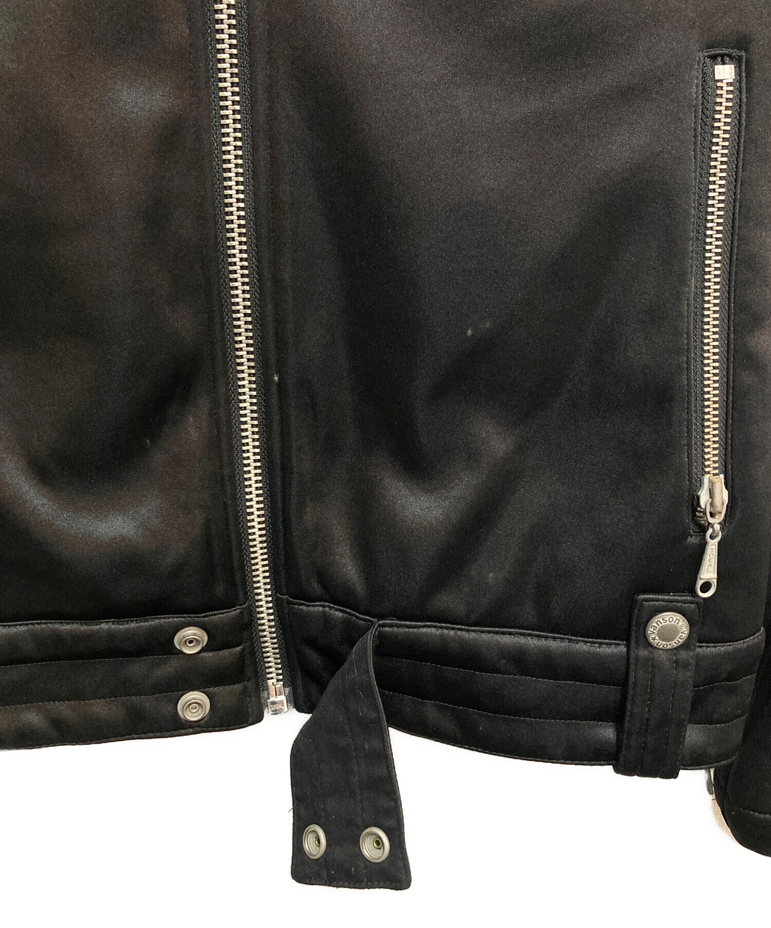 中古・古着通販】VANSON (バンソン) シングルライダースジャケット