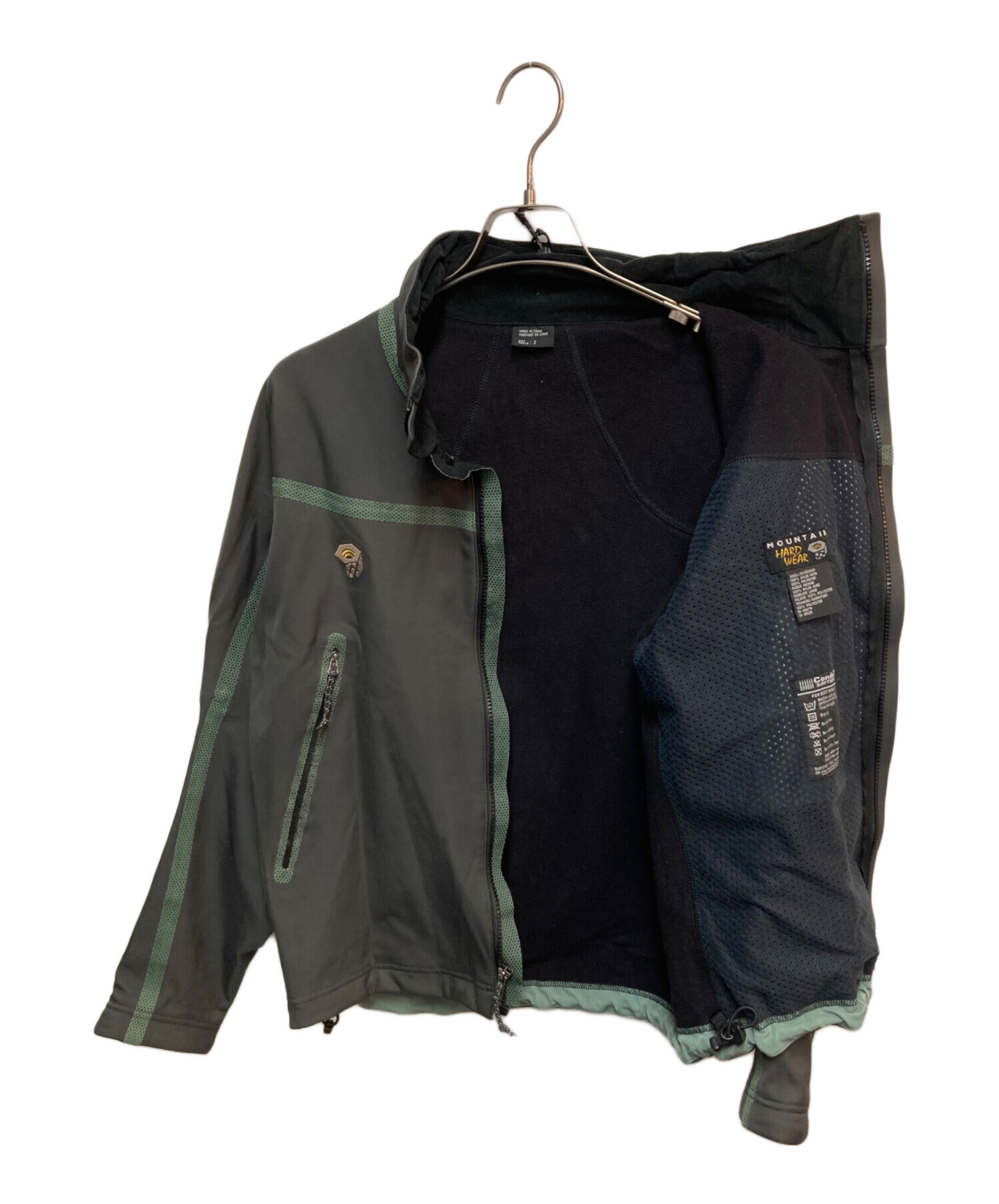 ジャケット・アウター S Mountain Hardwear SoftshellJacket Vintage Mountain Hardwear Conduit Softshell Jacket Black