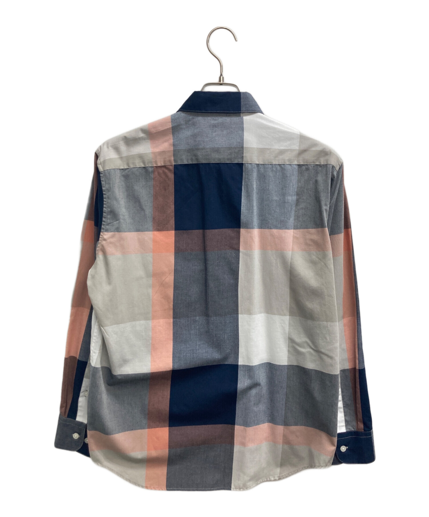 【美品】BLACK LABEL CRESTBRIDGE　長袖フランネルシャツ　L Black Label CREST BRIDGE 長袖シャツ L