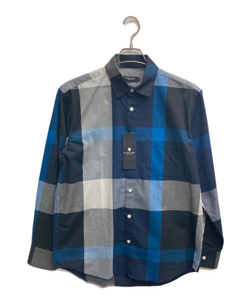 【美品】BLACK LABEL CRESTBRIDGE　長袖フランネルシャツ　L BLACK LABEL CRESTBRIDGE（ブラックレーベル・クレストブリッジ