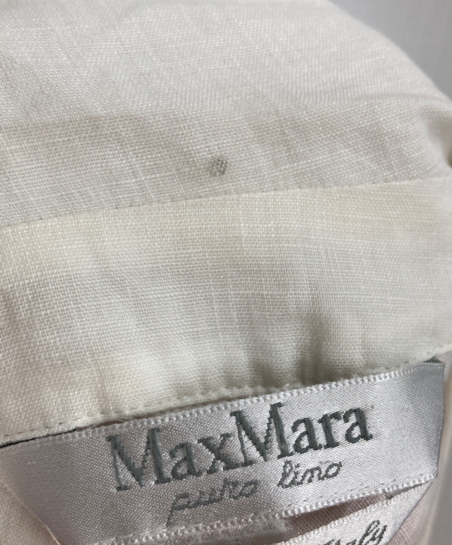 中古・古着通販】MaxMara (マックスマーラ) リネンノースリーブ