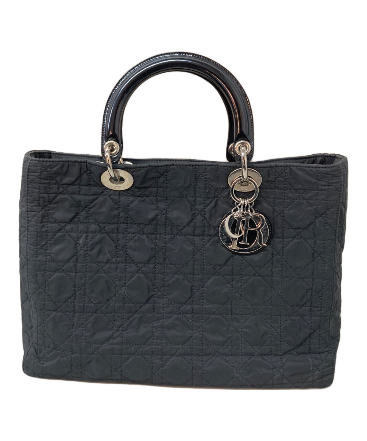 Dior キルティングハンドバッグ 中古・古着通販】Christian Dior (クリスチャン ディオール