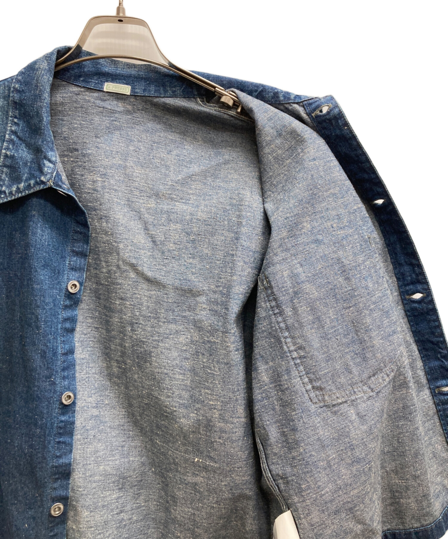 中古・古着通販】A.PRESSE (アプレッセ) 24SS US NAVY Denim Jacket