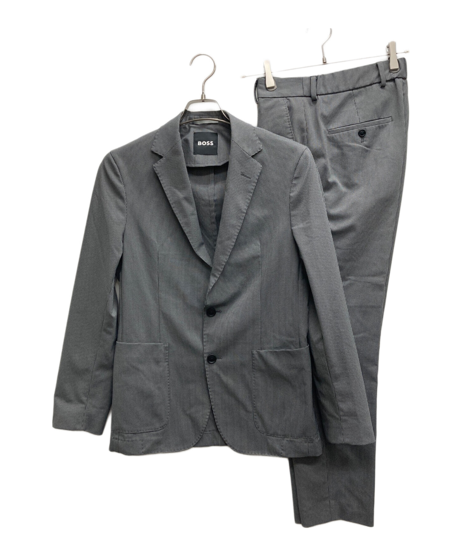 HUGO BOSS グレースーツ 上下セット 50サイズ（日本XL相当)